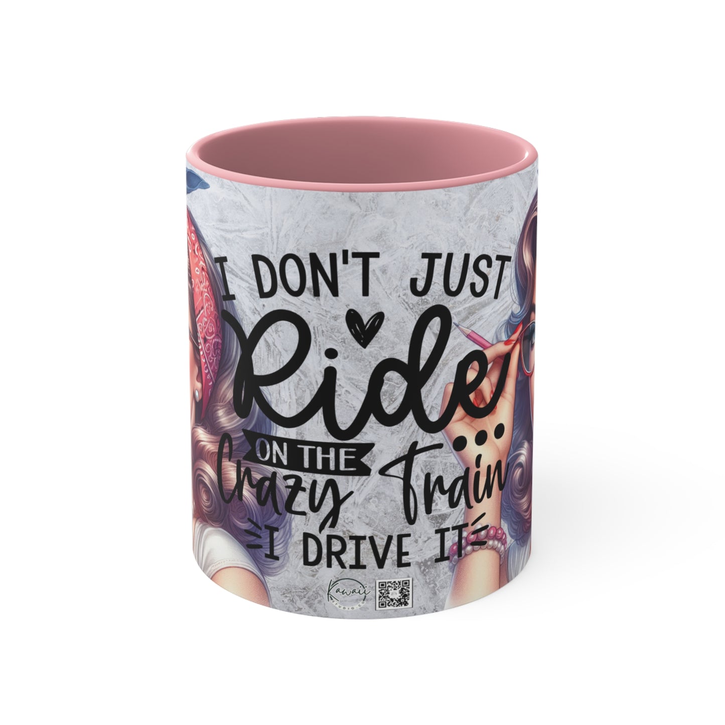 Colorful Accent Mugs, 11oz - I just don't ride
