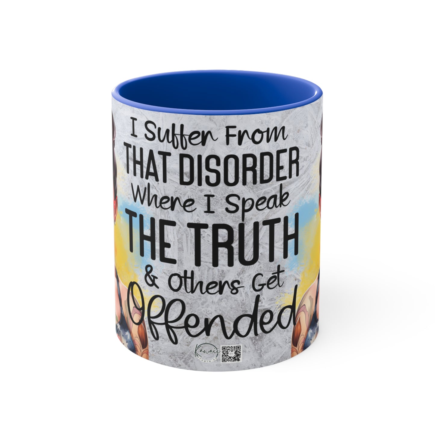 Colorful Accent Mugs, 11oz - That Disorder