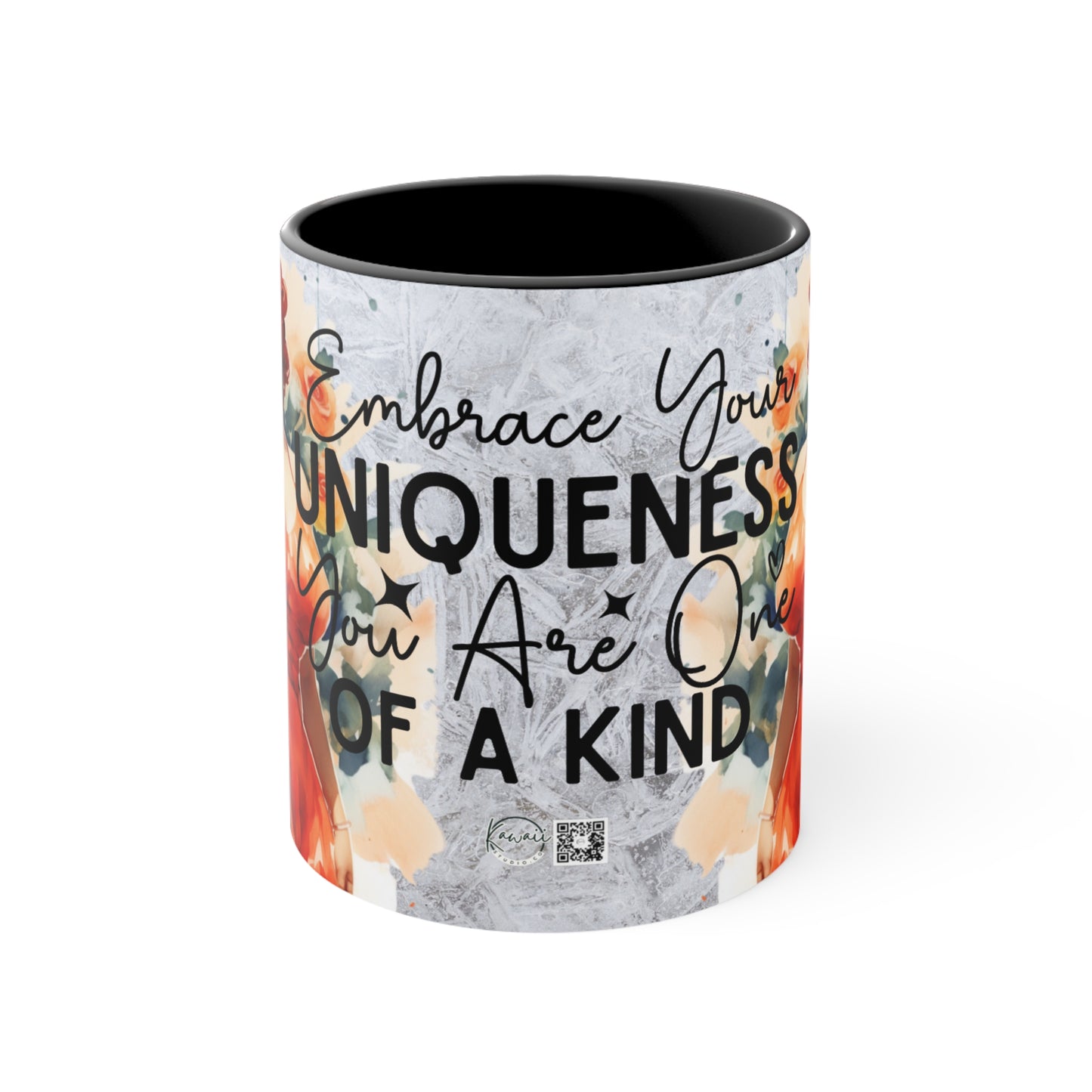 Colorful Accent Mugs, 11oz - Embrace