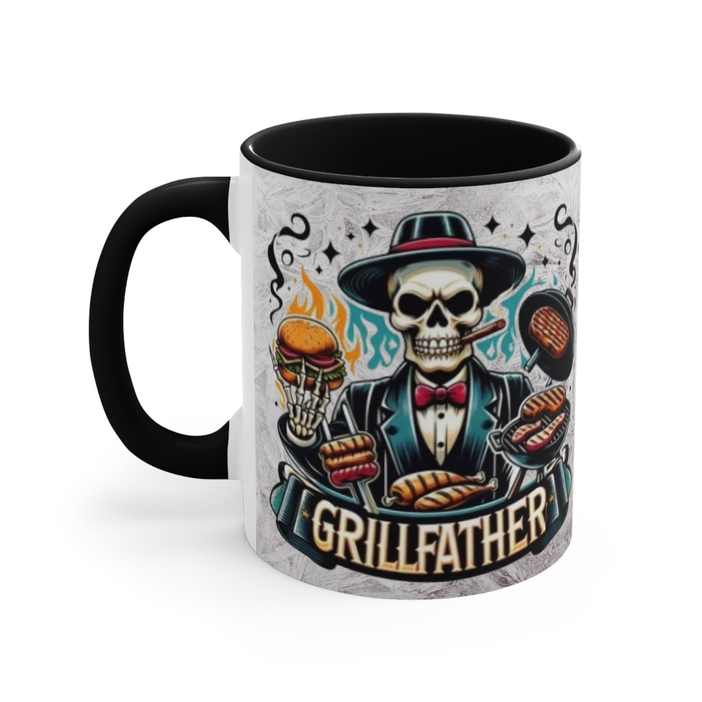 Colorful Accent Mugs, 11oz - Grillfather