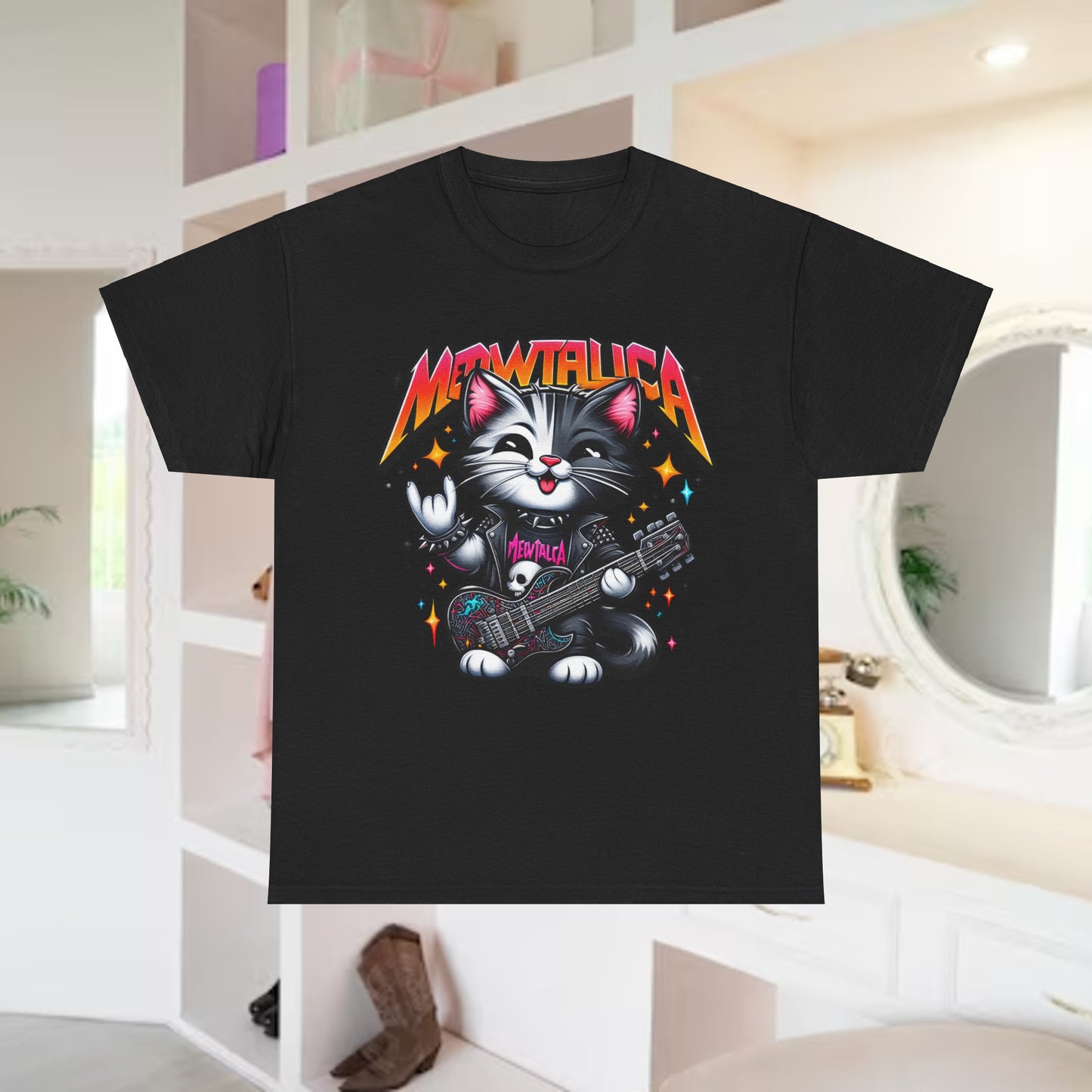 Unisex Heavy Cotton Tee - Meowtalica