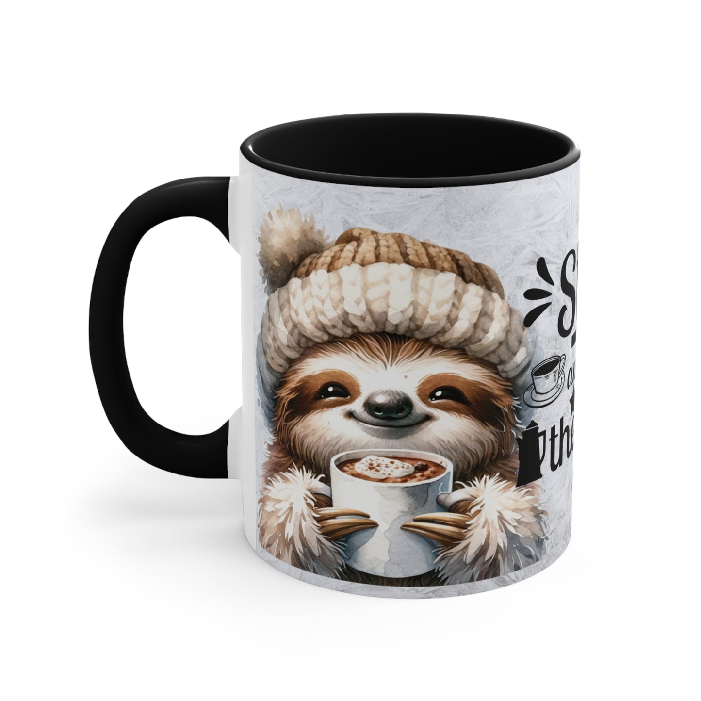 Colorful Accent Mugs, 11oz - STOP and smell the coffee
