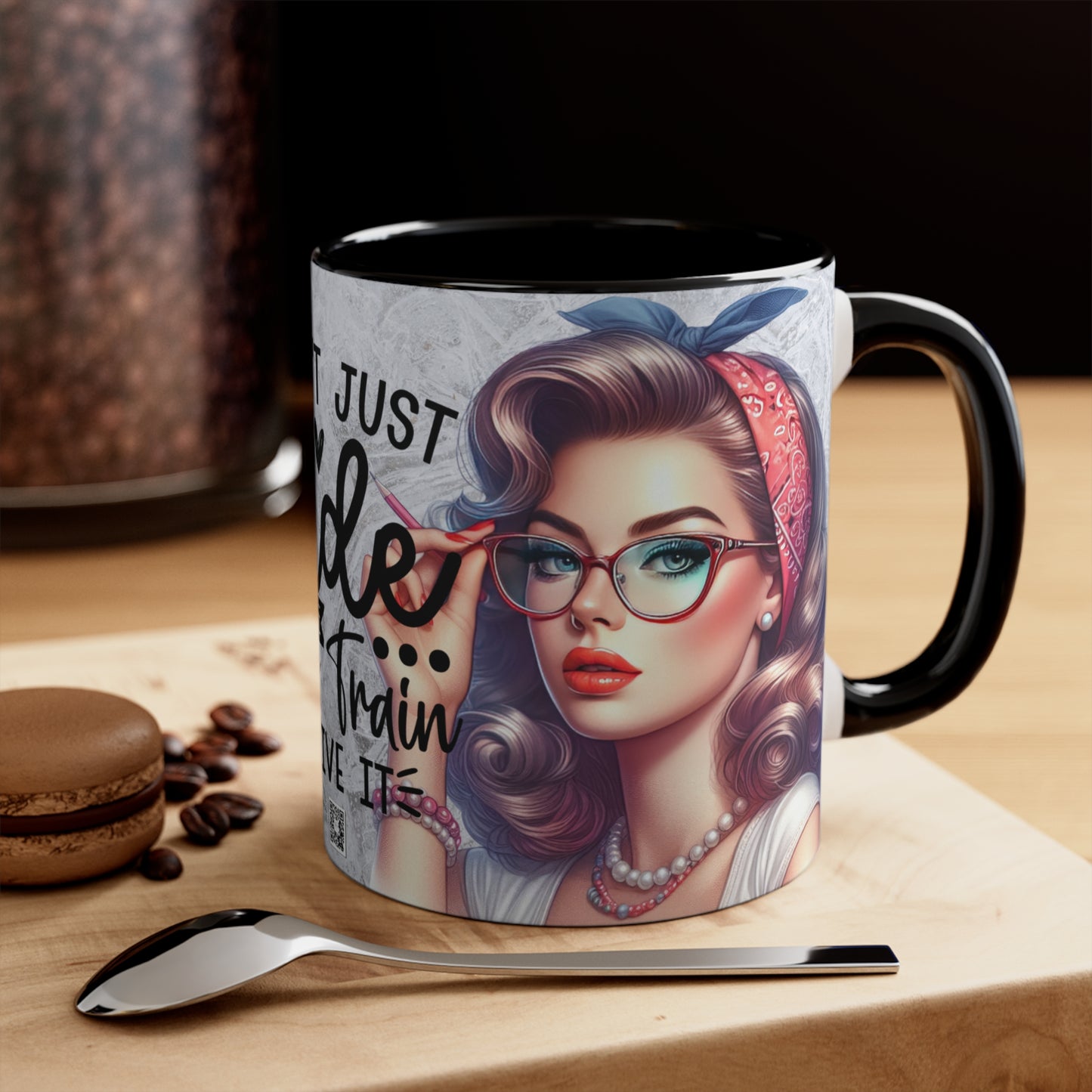 Colorful Accent Mugs, 11oz - I just don't ride
