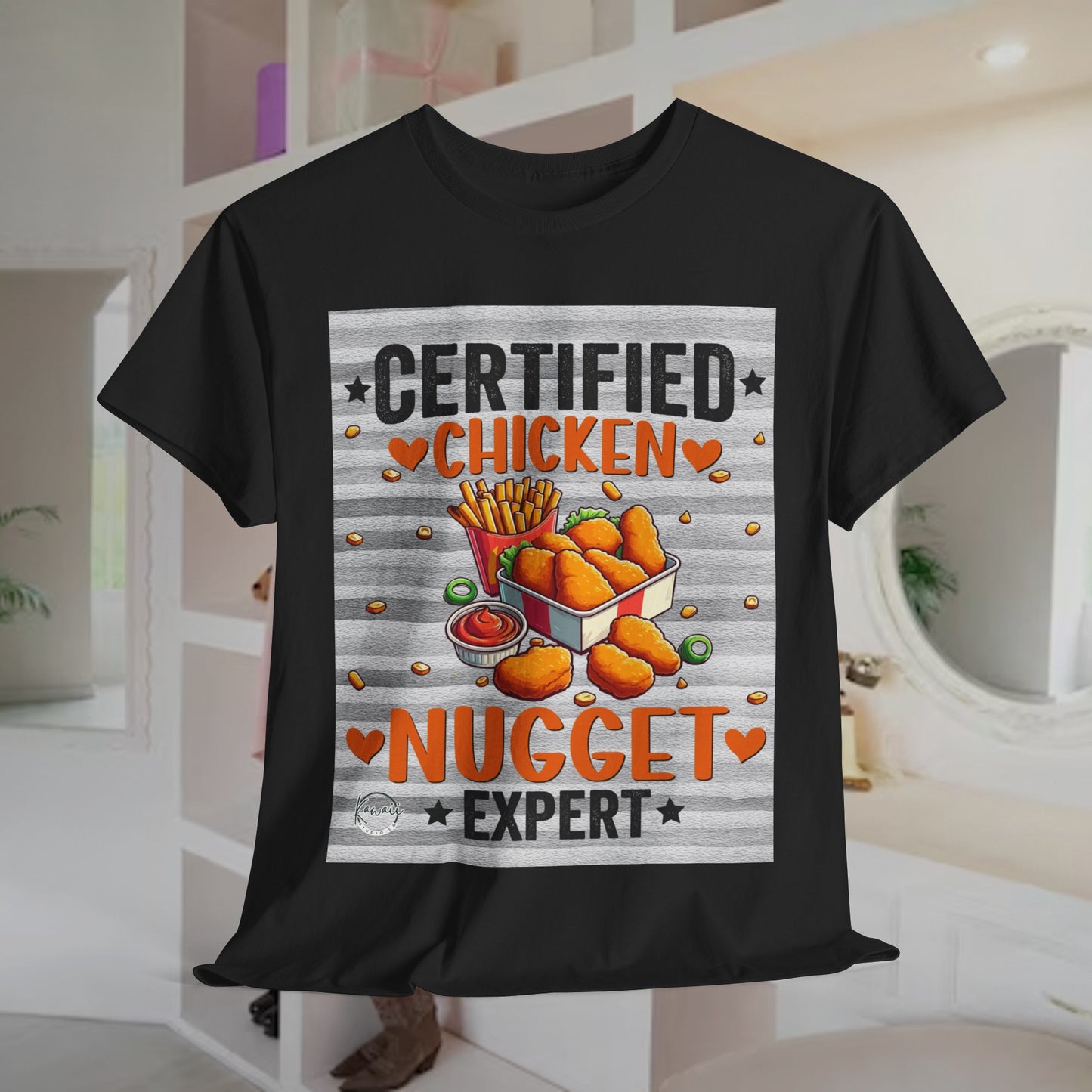 Unisex Heavy Cotton Tee - Chicken Nugget