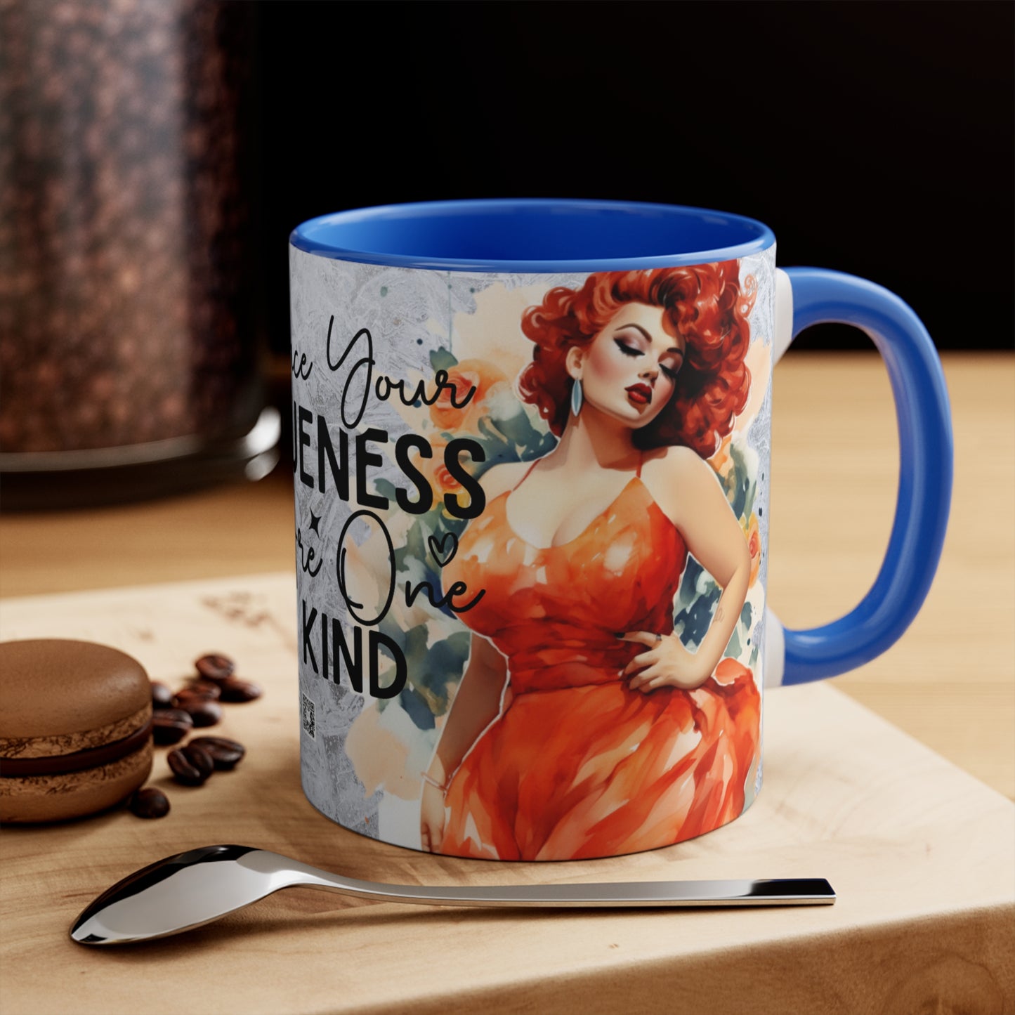 Colorful Accent Mugs, 11oz - Embrace