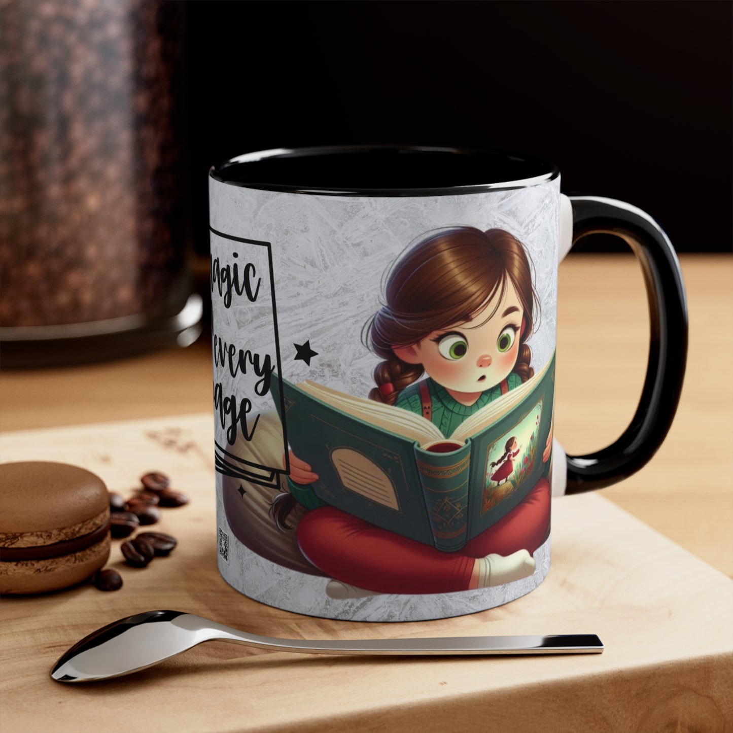 Colorful Accent Mugs, 11oz - Magic on every page