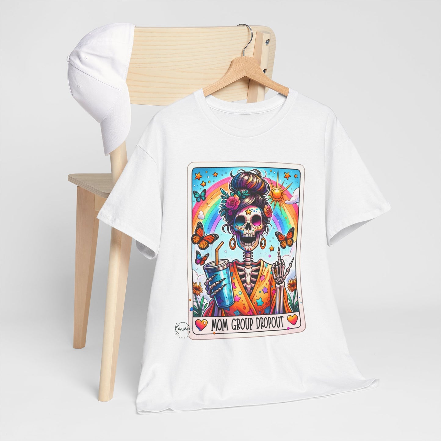 Unisex Heavy Cotton Tee - Mom Group Dropout