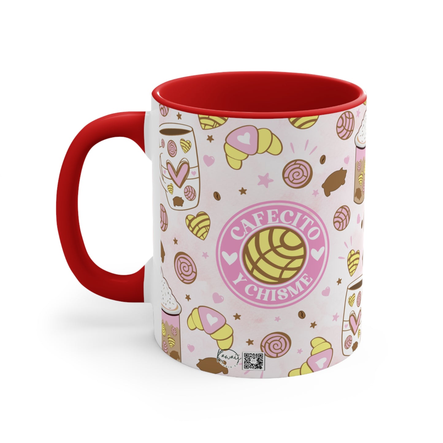 Colorful Accent Mugs, 11oz - CAFECITO