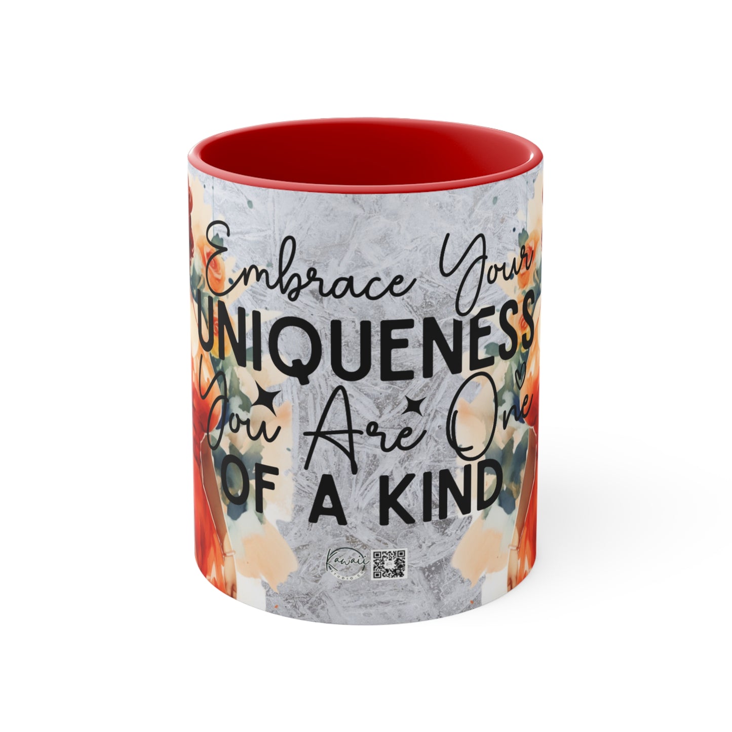 Colorful Accent Mugs, 11oz - Embrace