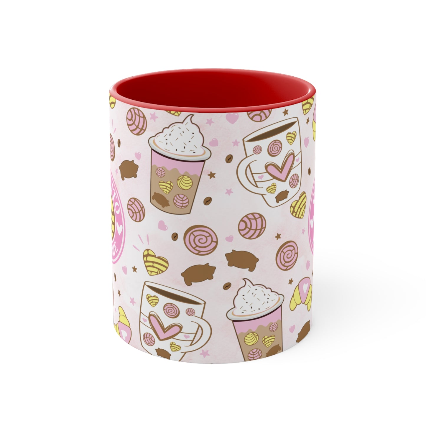 Colorful Accent Mugs, 11oz - CAFECITO