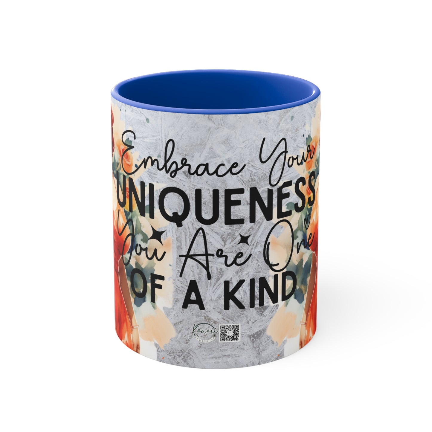 Colorful Accent Mugs, 11oz - Embrace