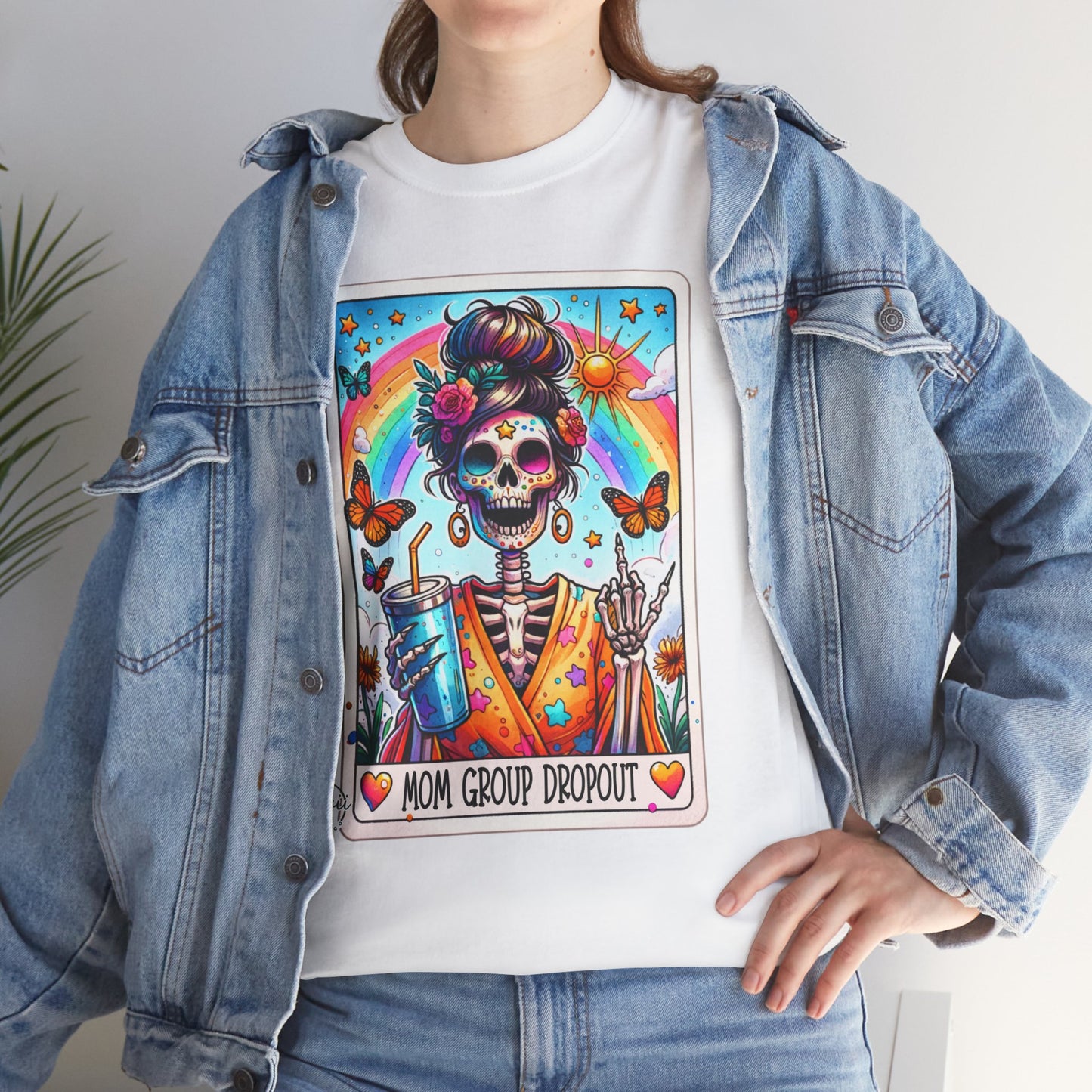 Unisex Heavy Cotton Tee - Mom Group Dropout