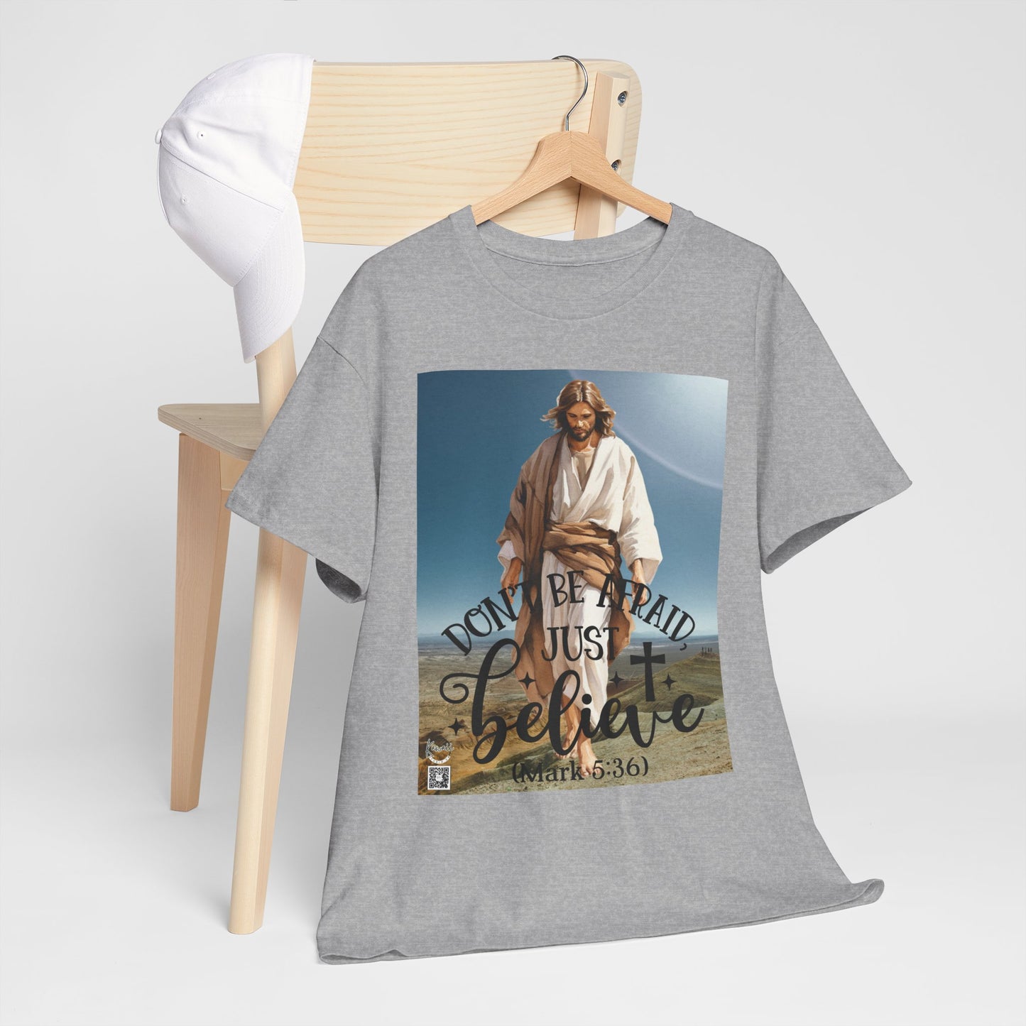 Unisex Heavy Cotton Tee - Don't Be Afraid