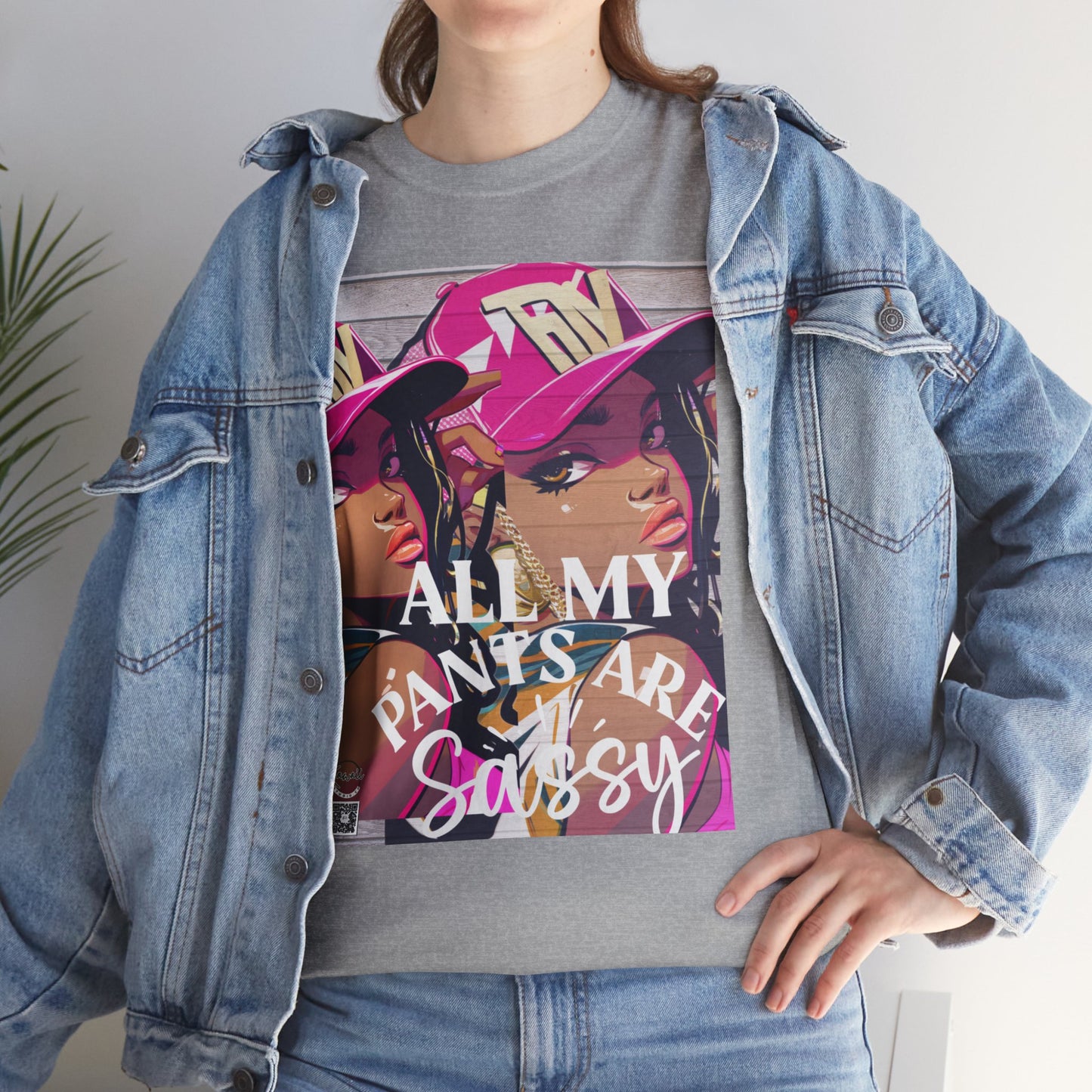 Unisex Heavy Cotton Tee - Sassy