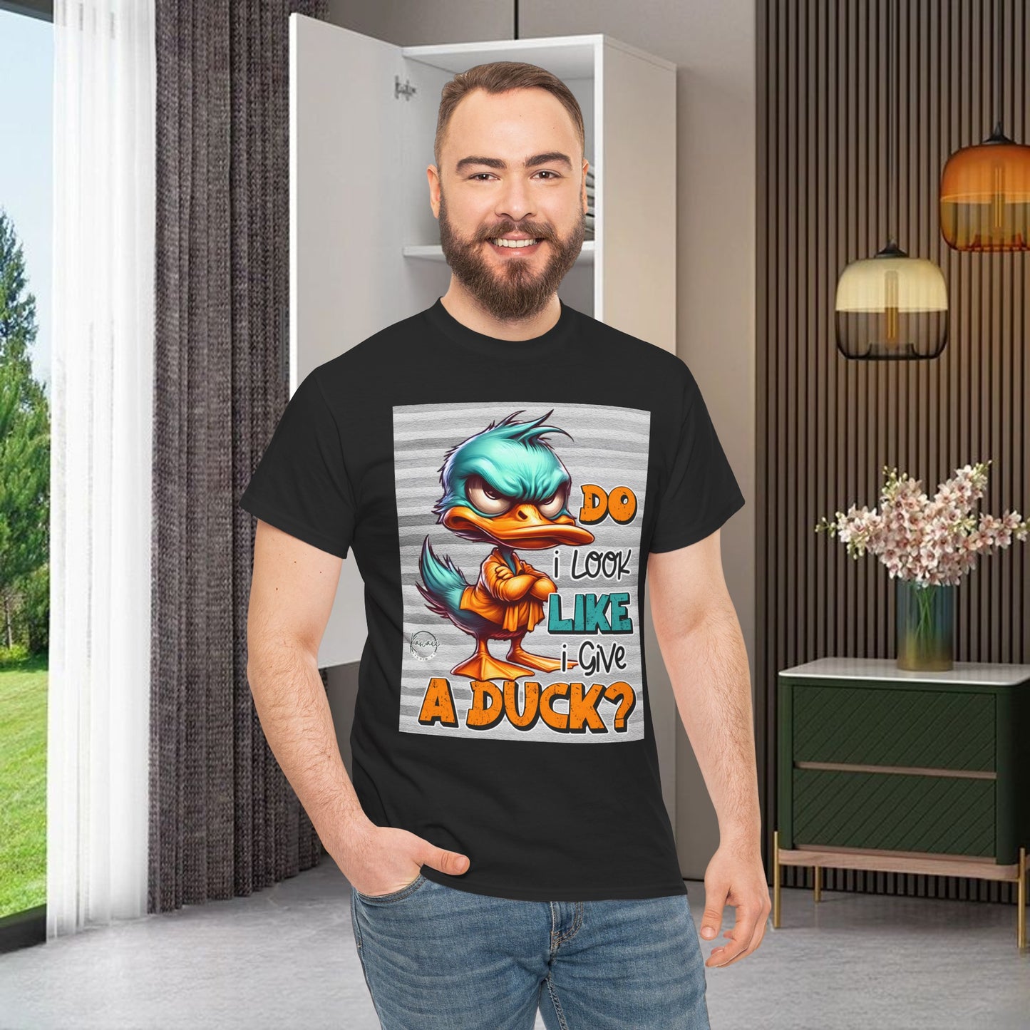 Unisex Heavy Cotton Tee - Duck