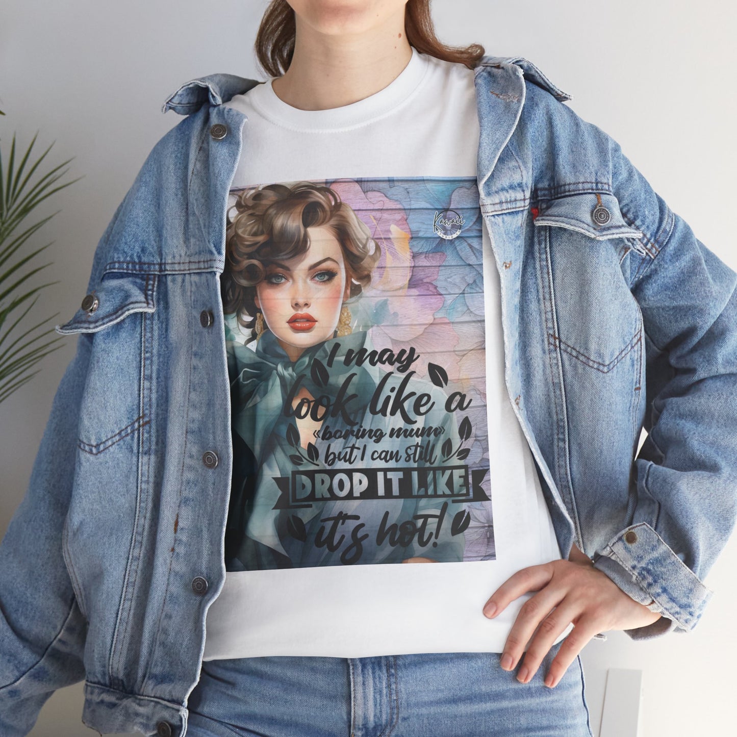 Unisex Heavy Cotton Tee - Drop It Like It's Hot