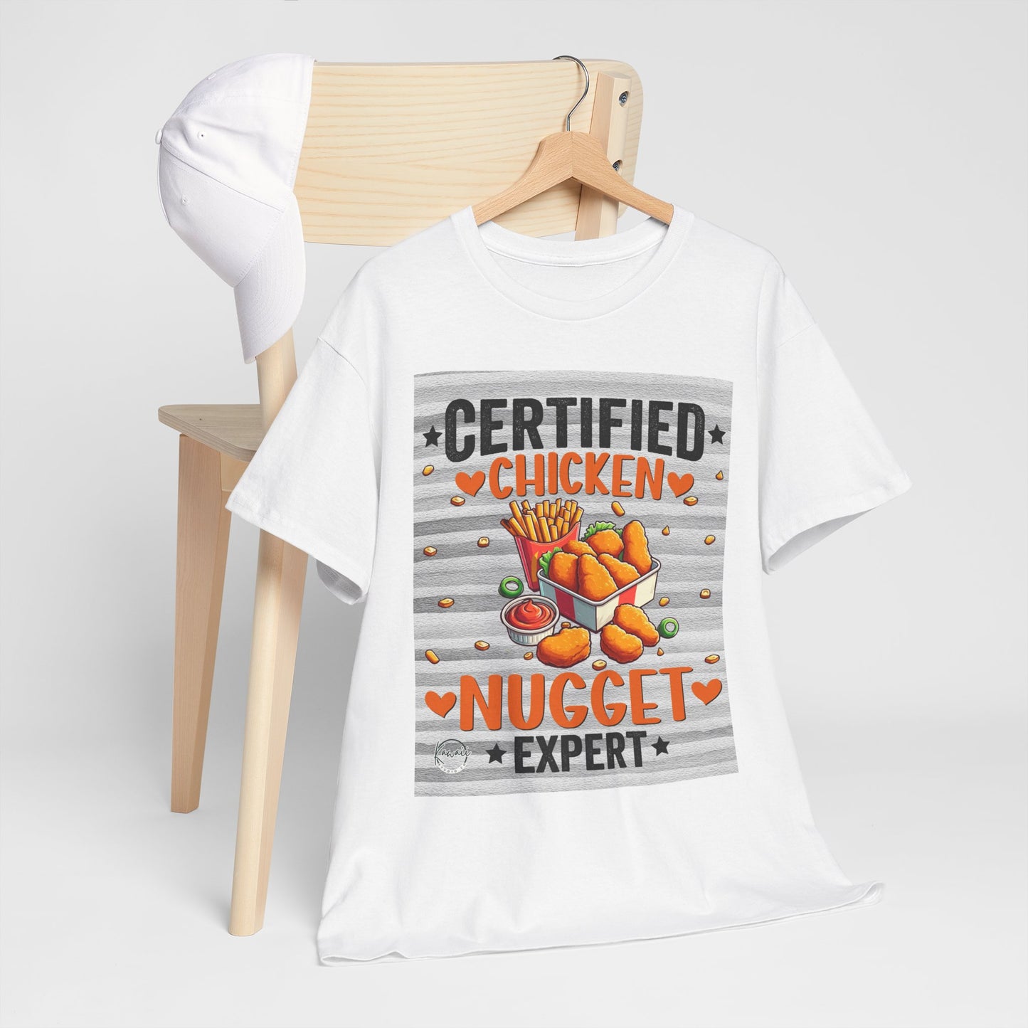Unisex Heavy Cotton Tee - Chicken Nugget