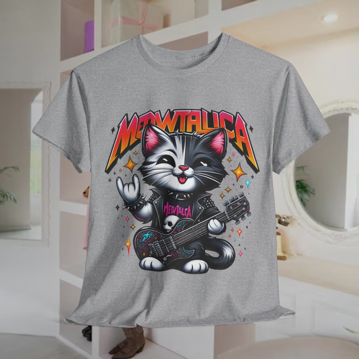 Unisex Heavy Cotton Tee - Meowtalica