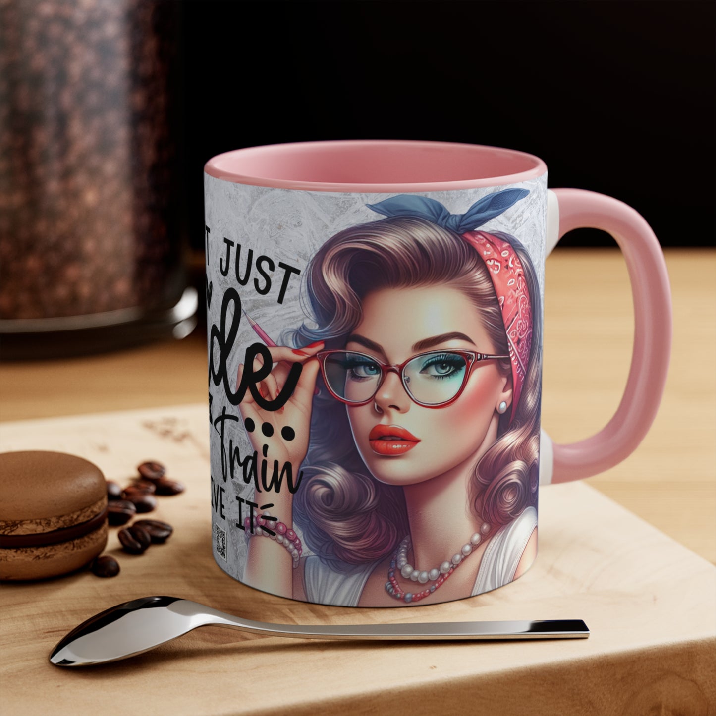 Colorful Accent Mugs, 11oz - I just don't ride