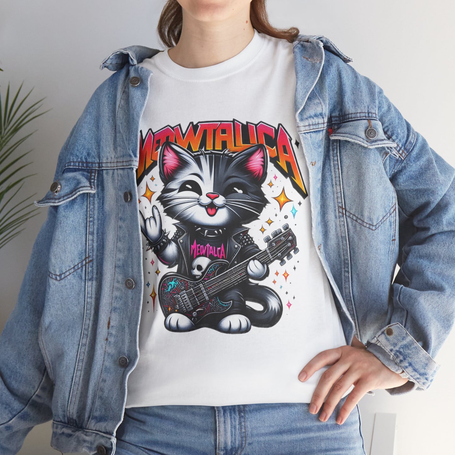 Unisex Heavy Cotton Tee - Meowtalica