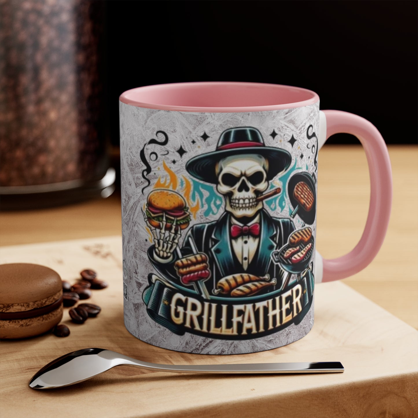 Colorful Accent Mugs, 11oz - Grillfather