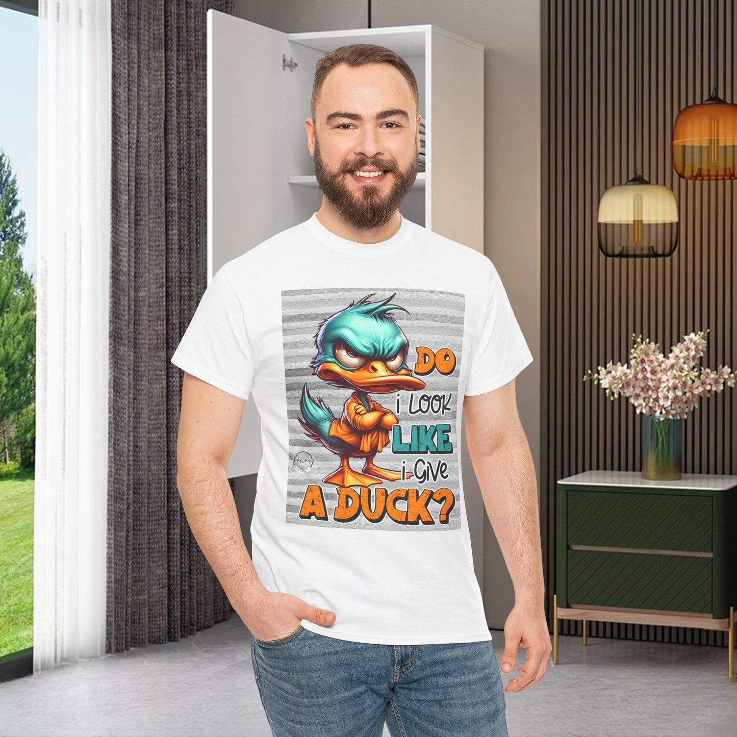 Unisex Heavy Cotton Tee - Duck