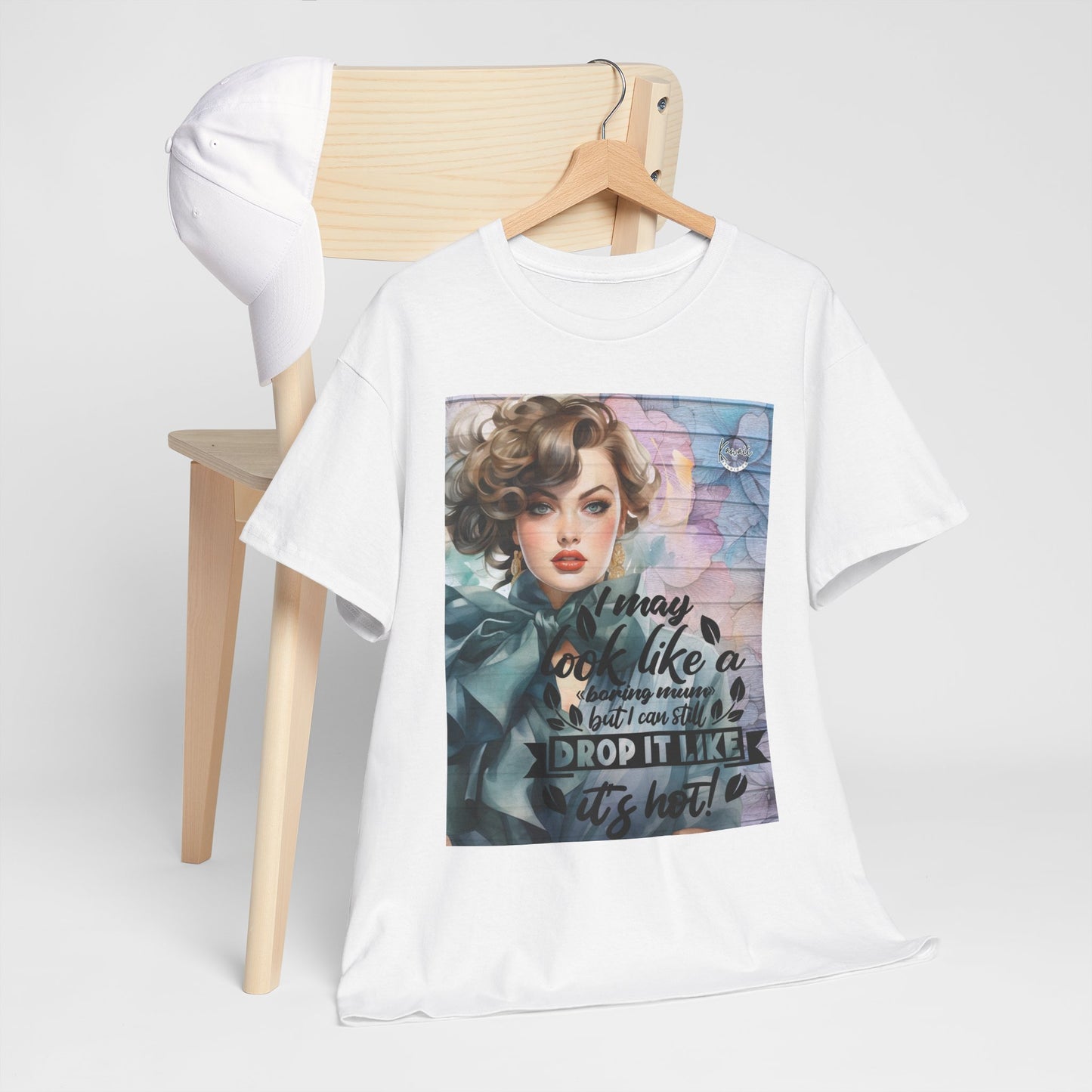 Unisex Heavy Cotton Tee - Drop It Like It's Hot
