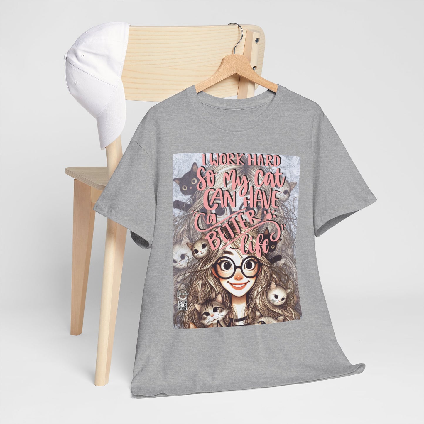 Copy of Unisex Heavy Cotton Tee - Smell the Coffee