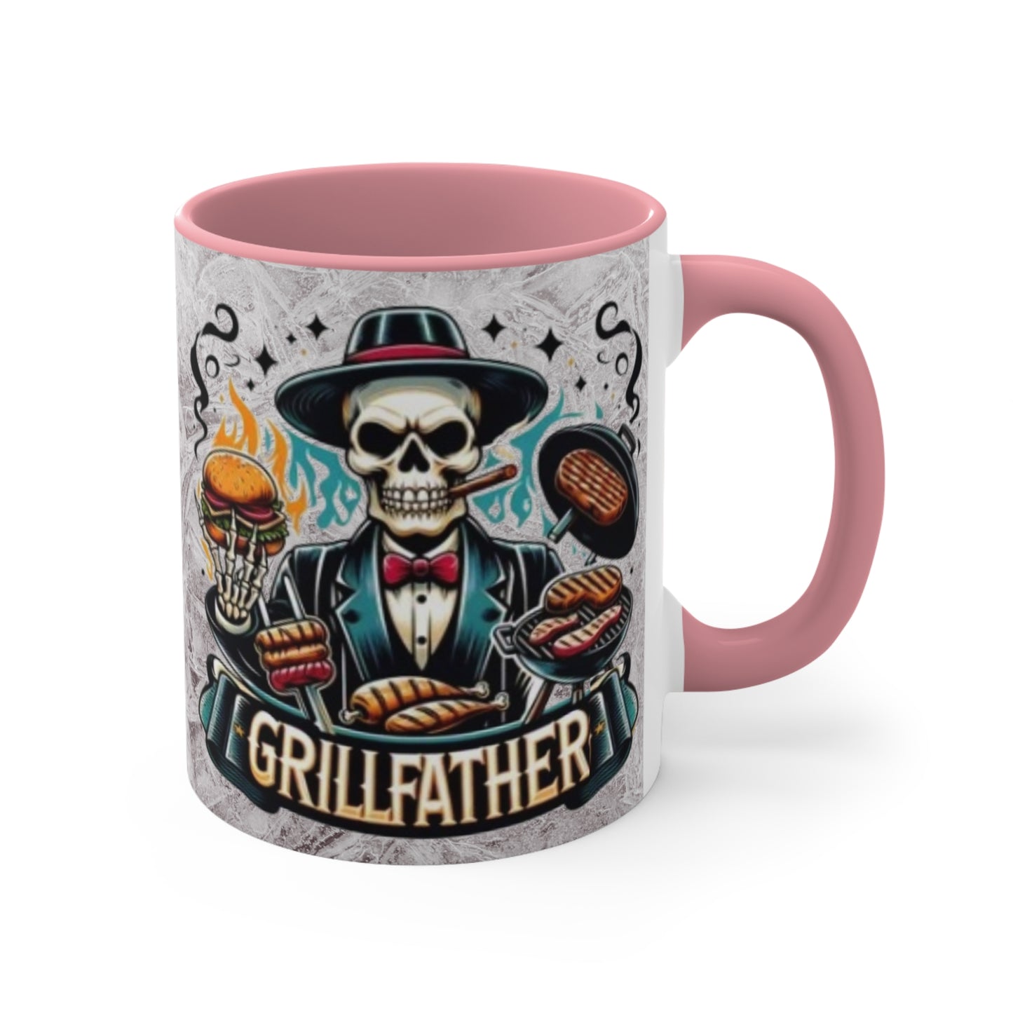 Colorful Accent Mugs, 11oz - Grillfather