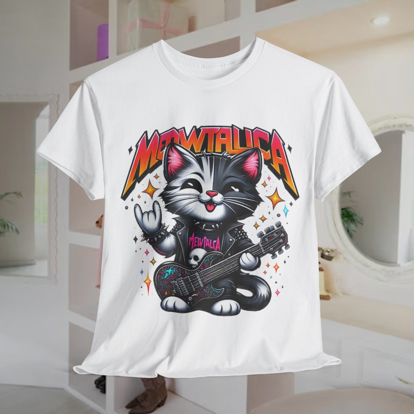 Unisex Heavy Cotton Tee - Meowtalica