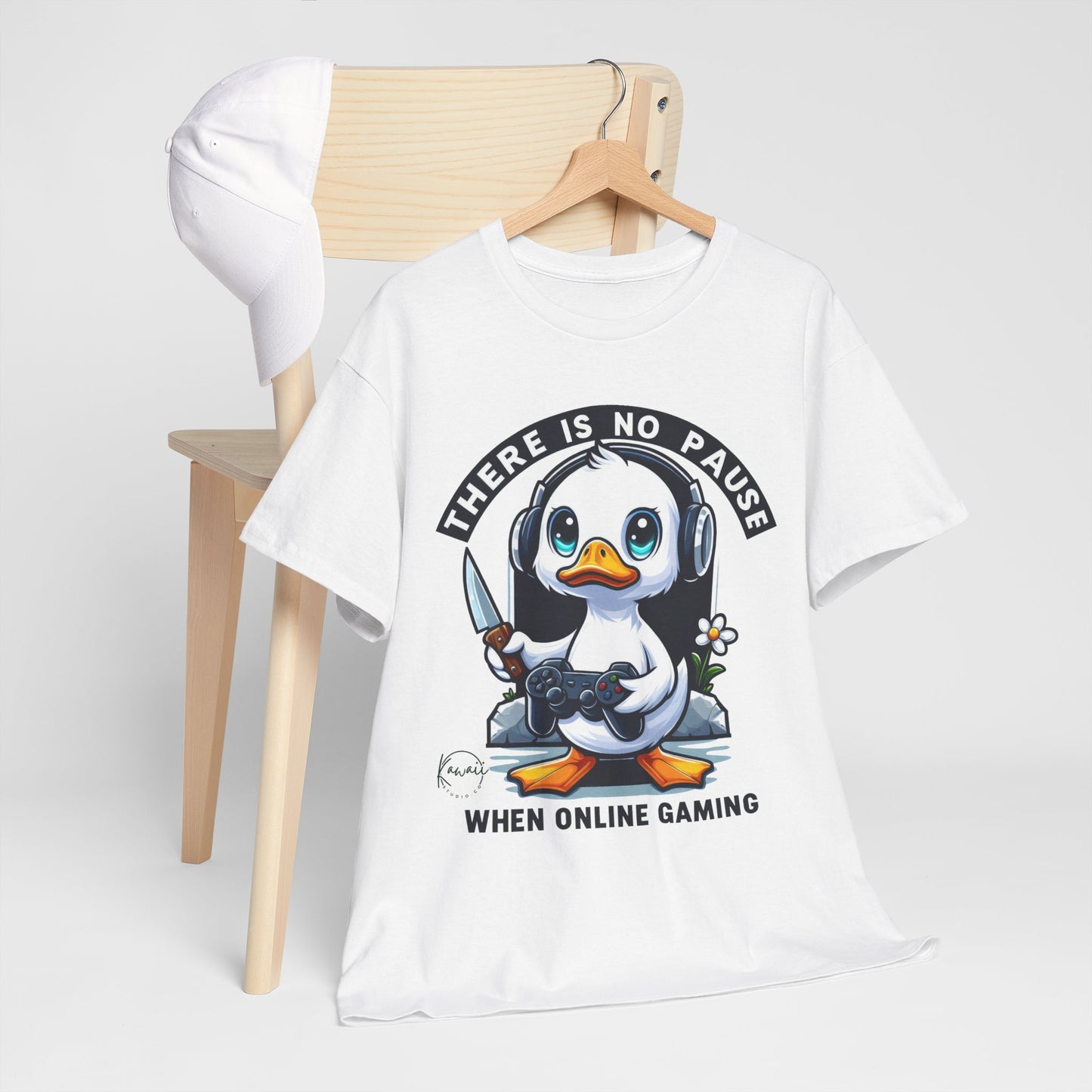 Unisex Heavy Cotton Tee - Online Gaming
