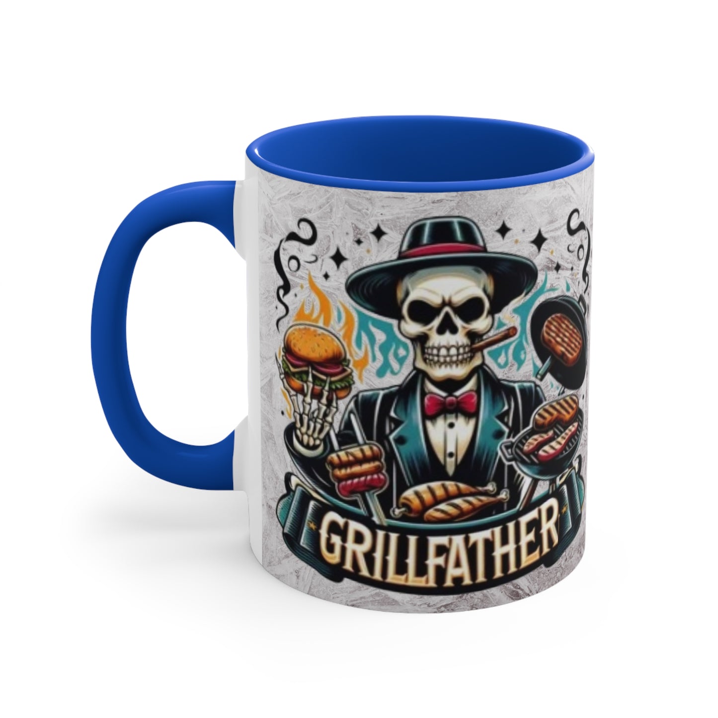 Colorful Accent Mugs, 11oz - Grillfather