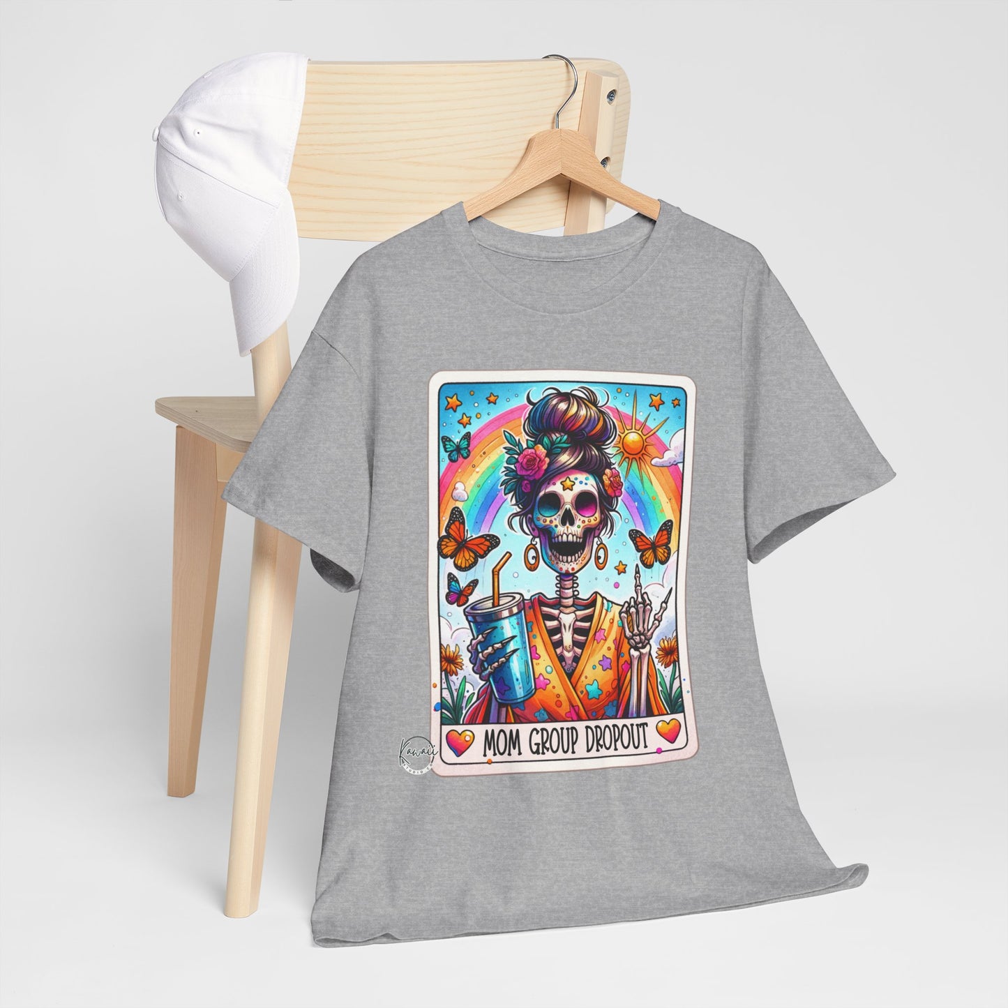 Unisex Heavy Cotton Tee - Mom Group Dropout