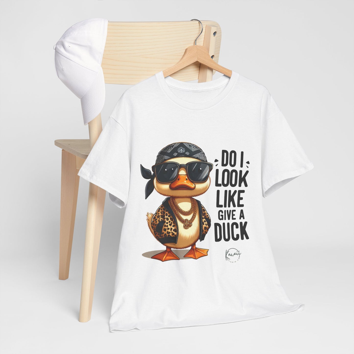 Unisex Heavy Cotton Tee - Give a Duck