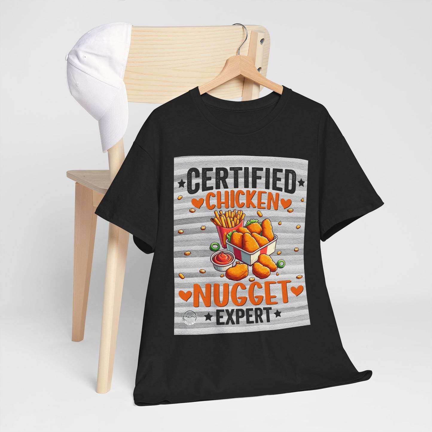Unisex Heavy Cotton Tee - Chicken Nugget