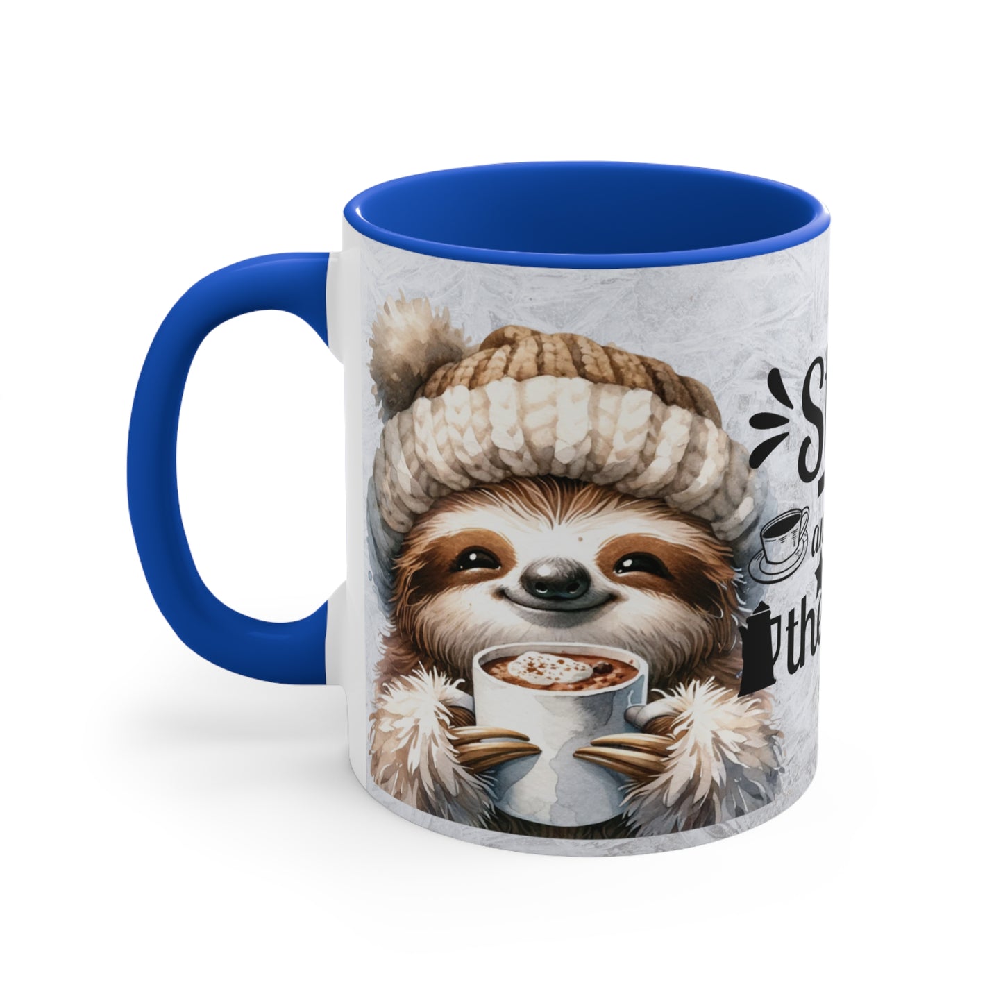 Colorful Accent Mugs, 11oz - STOP and smell the coffee