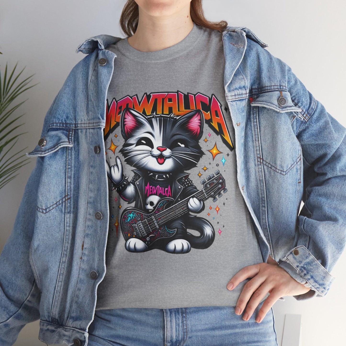 Unisex Heavy Cotton Tee - Meowtalica