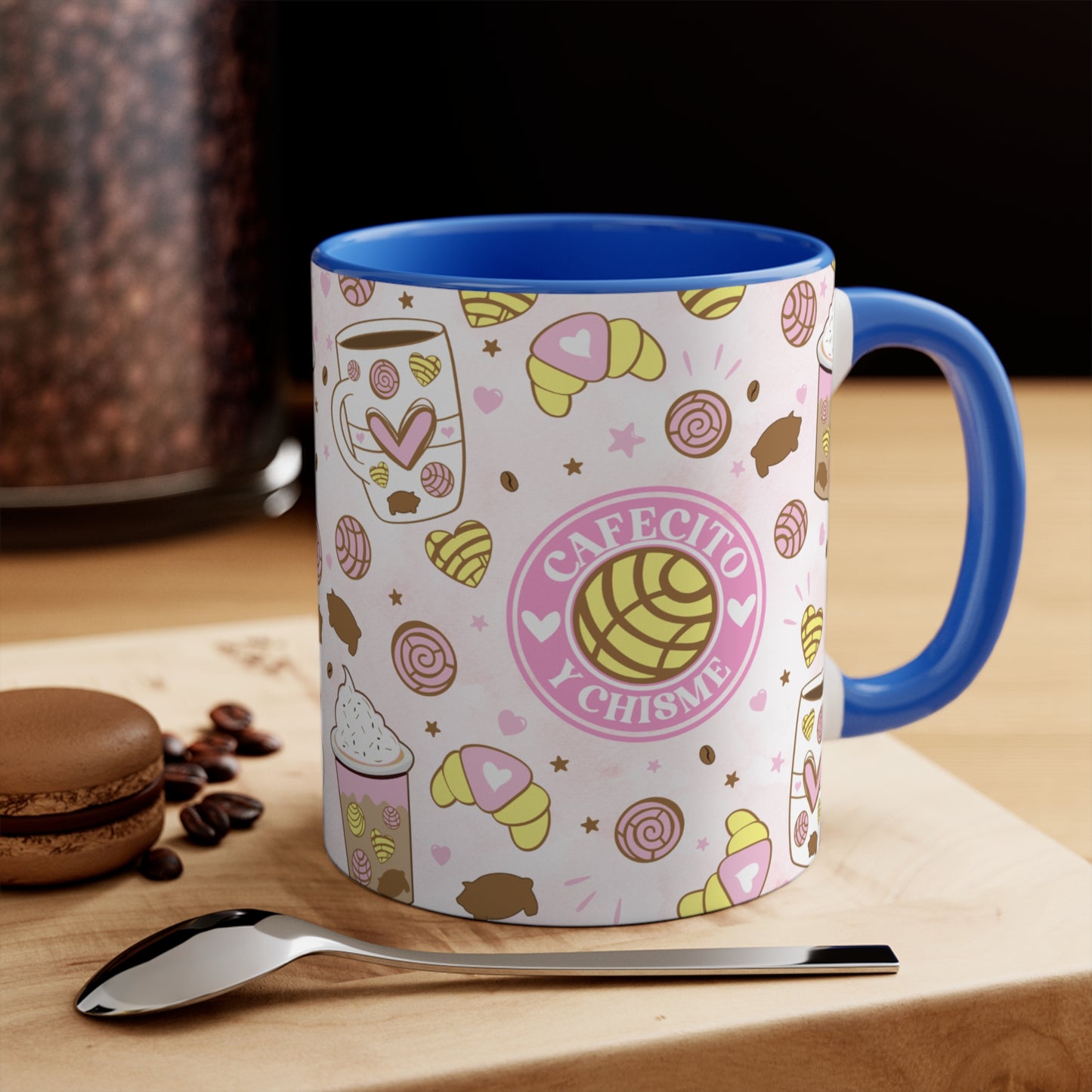 Colorful Accent Mugs, 11oz - CAFECITO