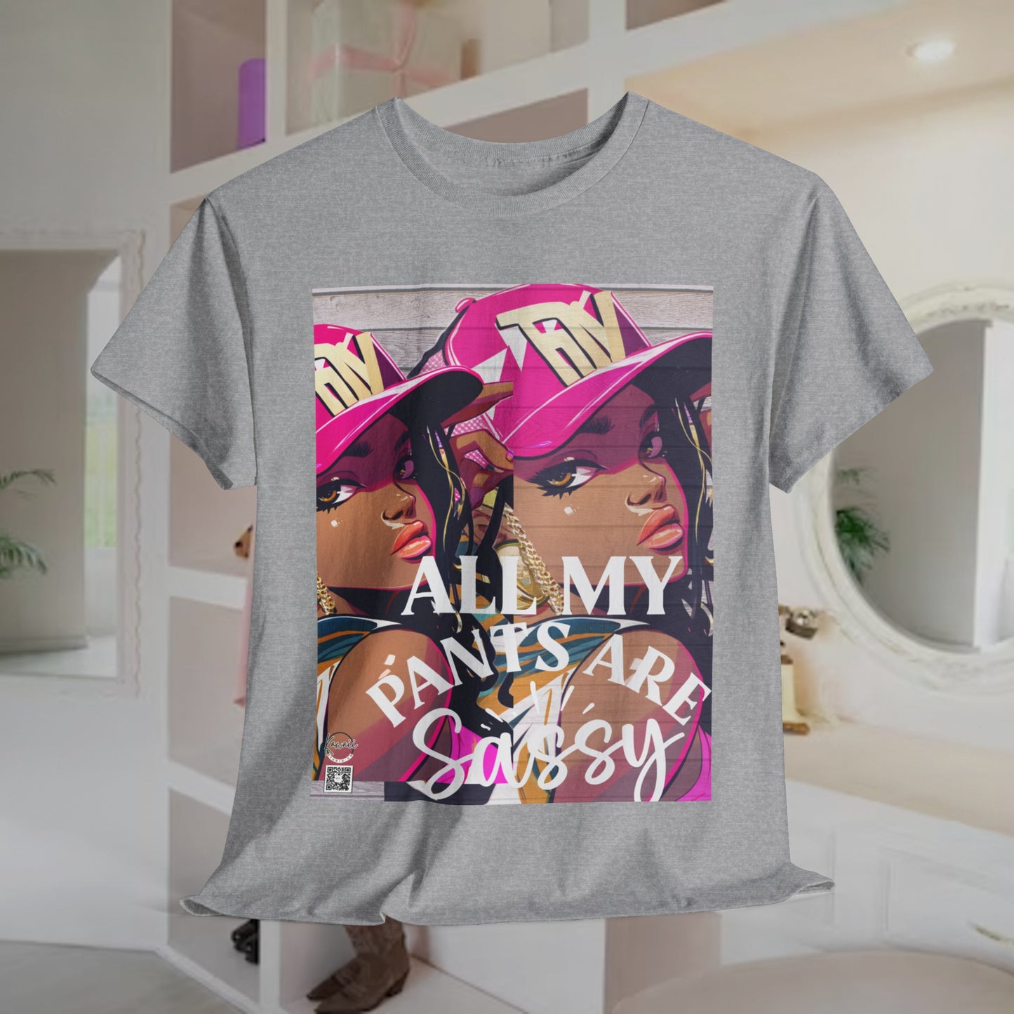 Unisex Heavy Cotton Tee - Sassy