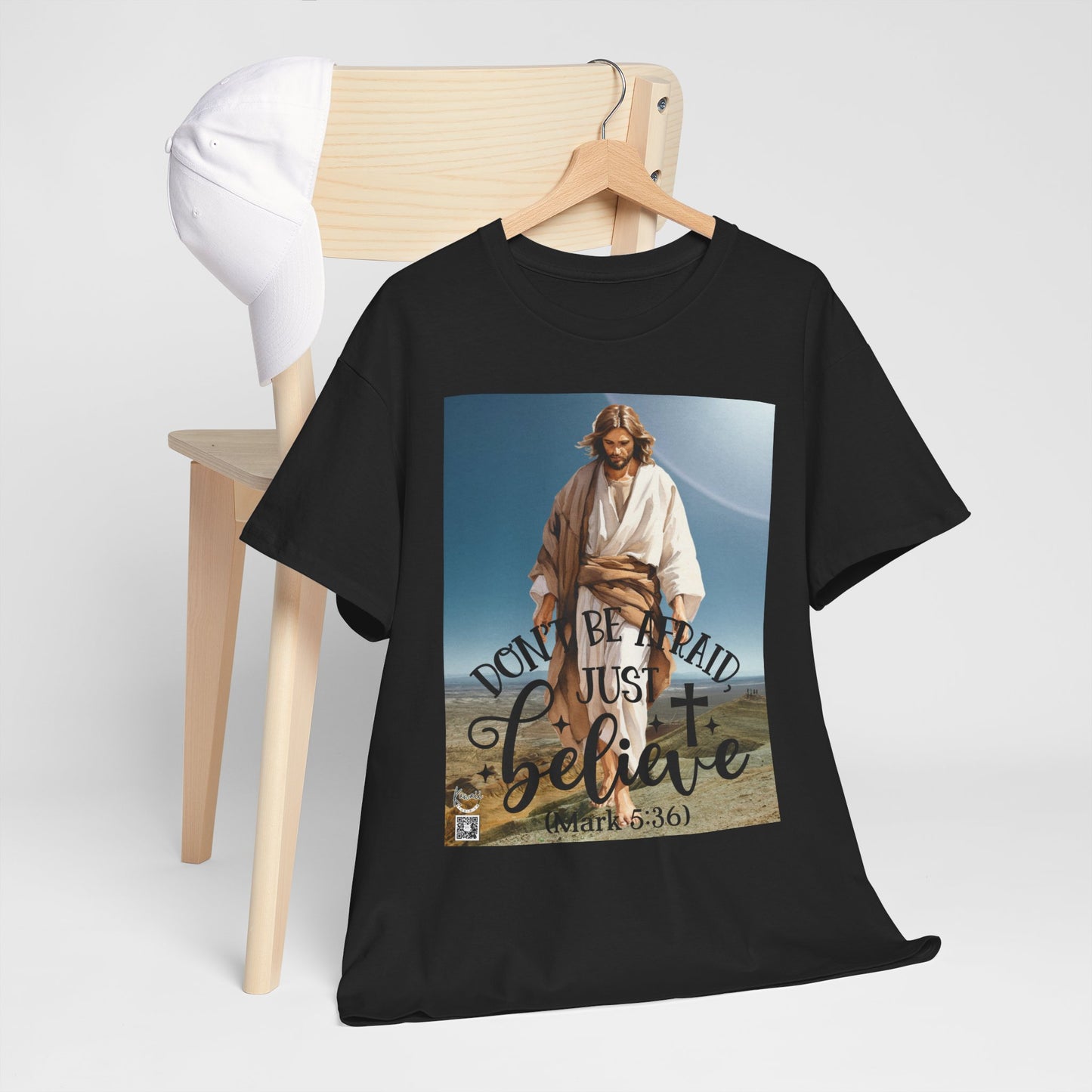 Unisex Heavy Cotton Tee - Don't Be Afraid