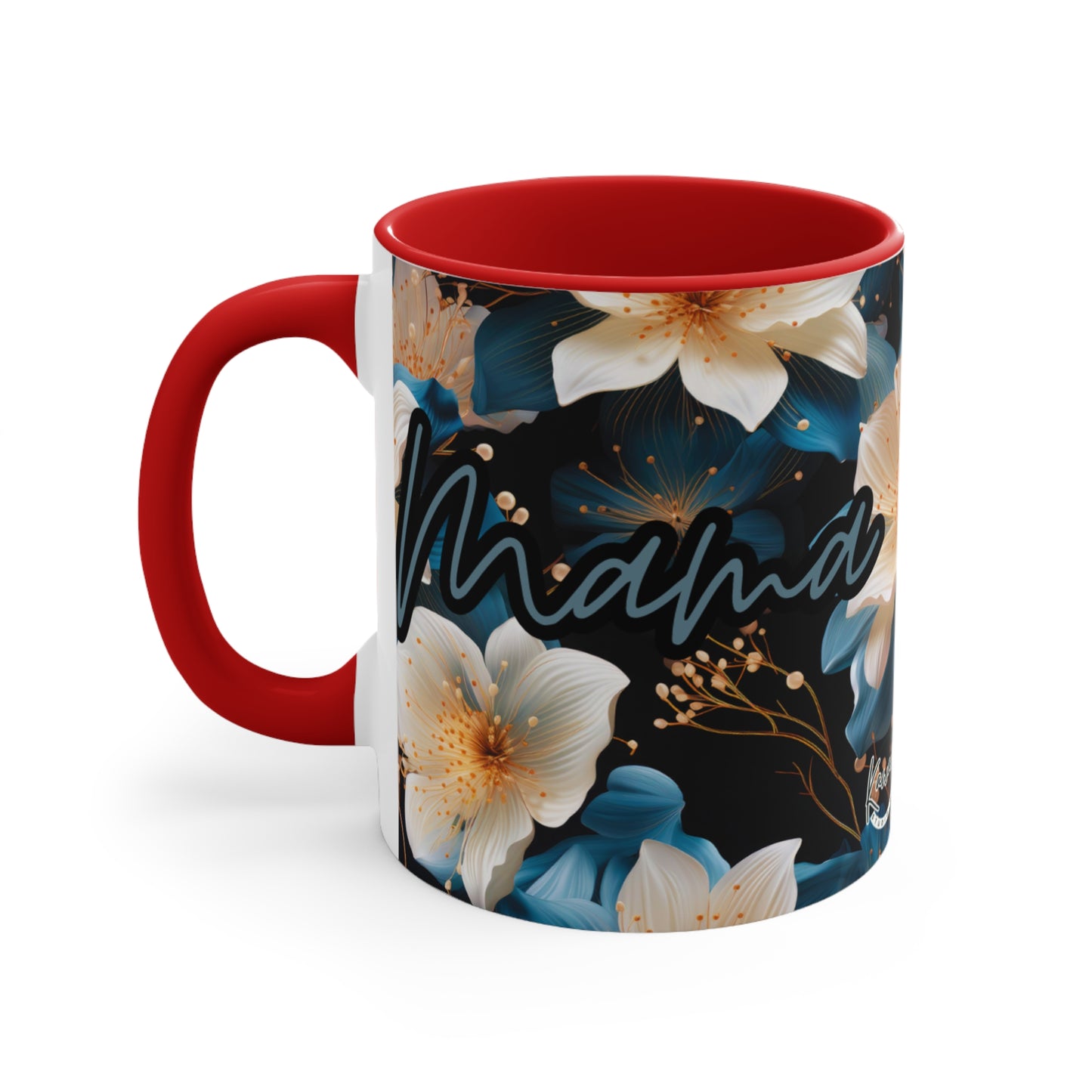 Colorful Accent Mugs, 11oz - Mama