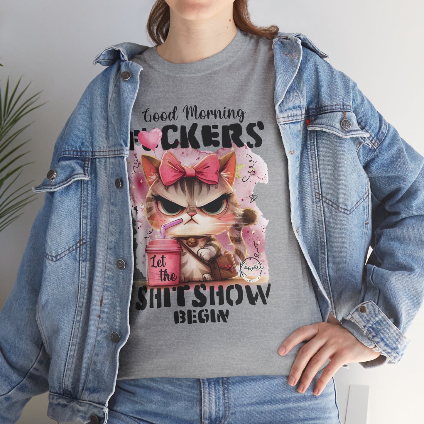 Unisex Heavy Cotton Tee - Good Morning