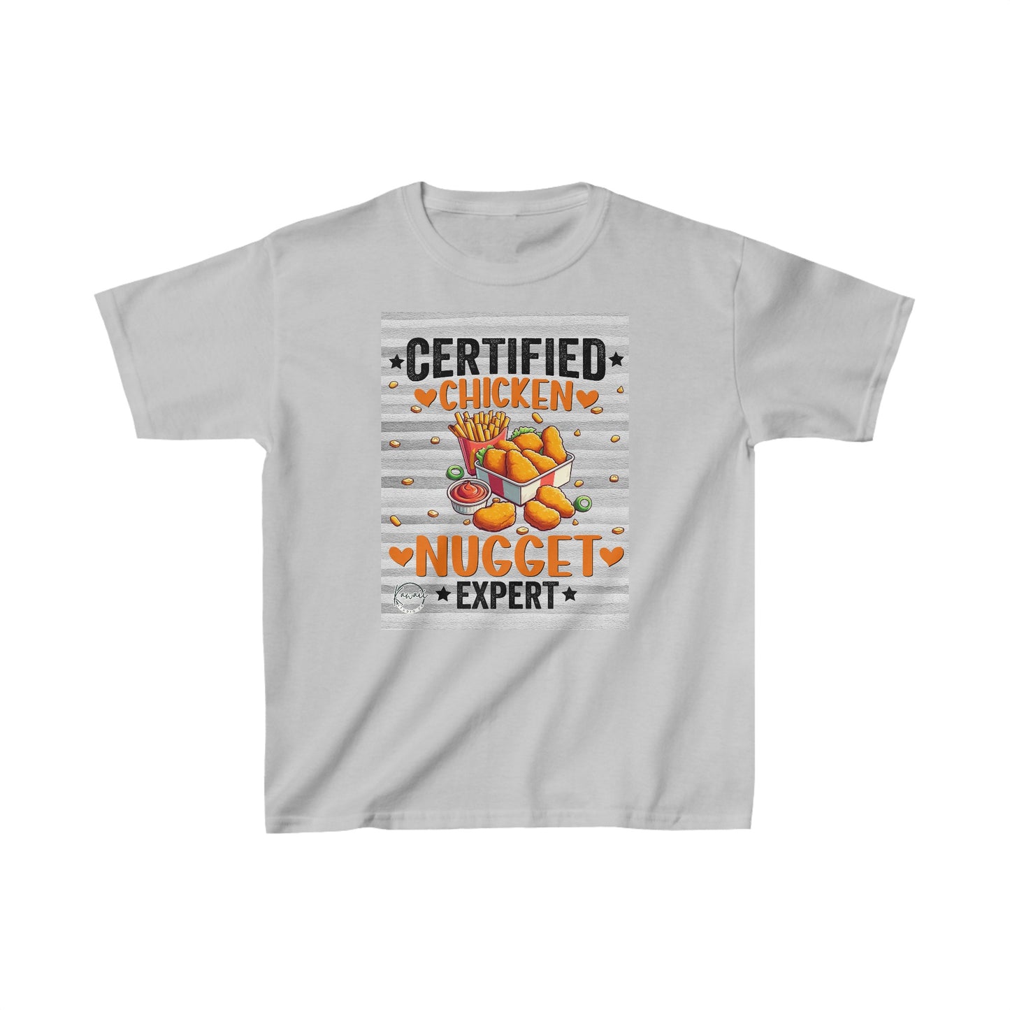 Kids Heavy Cotton™ Tee - Chicken Nuggets