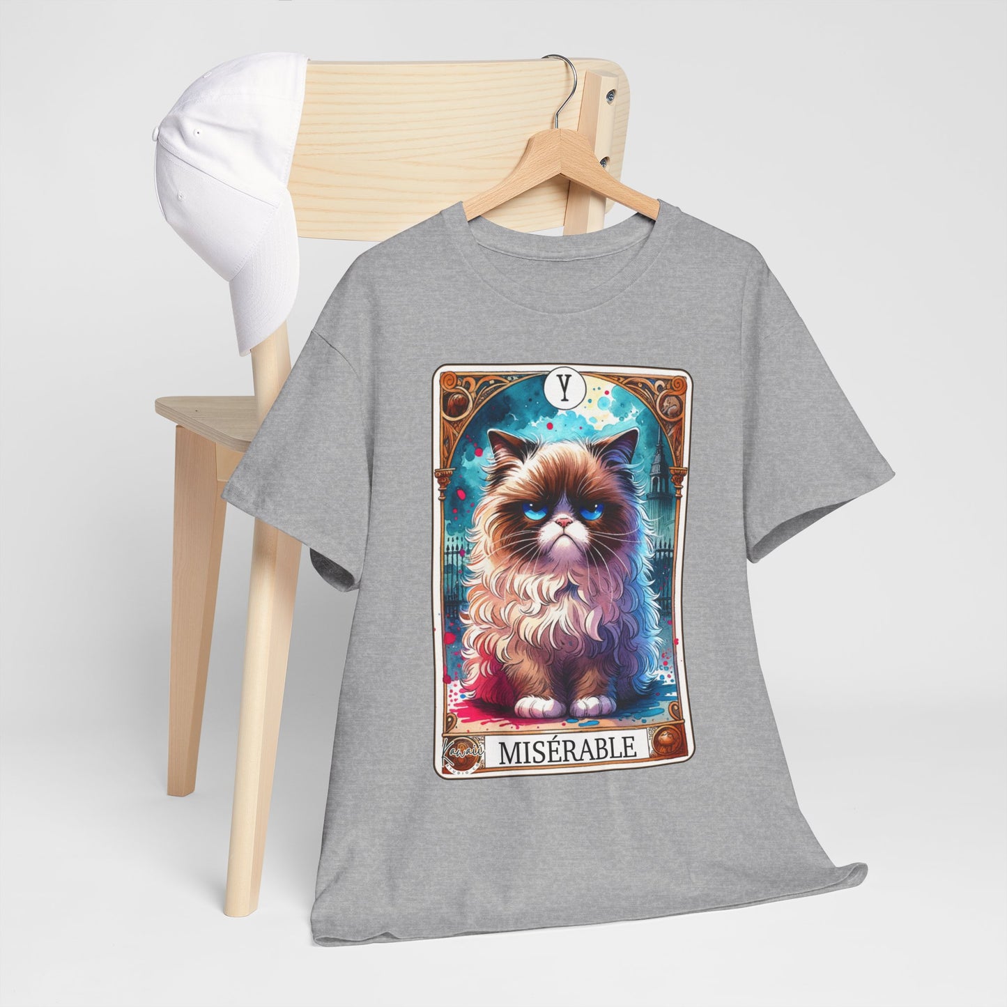 Unisex Heavy Cotton Tee - Miserable