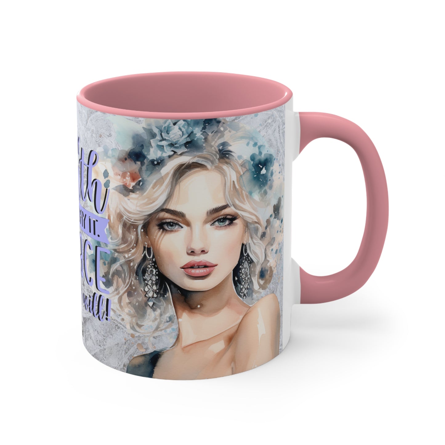 Colorful Accent Mugs, 11oz - If my mouth doesn't say it