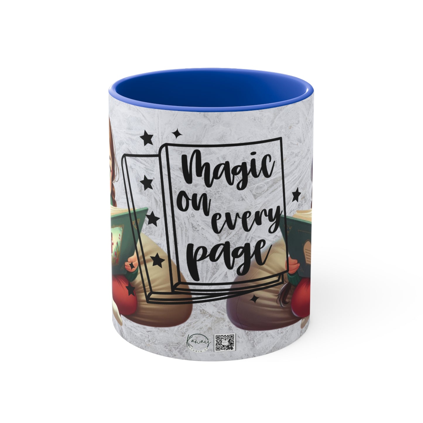 Colorful Accent Mugs, 11oz - Magic on every page