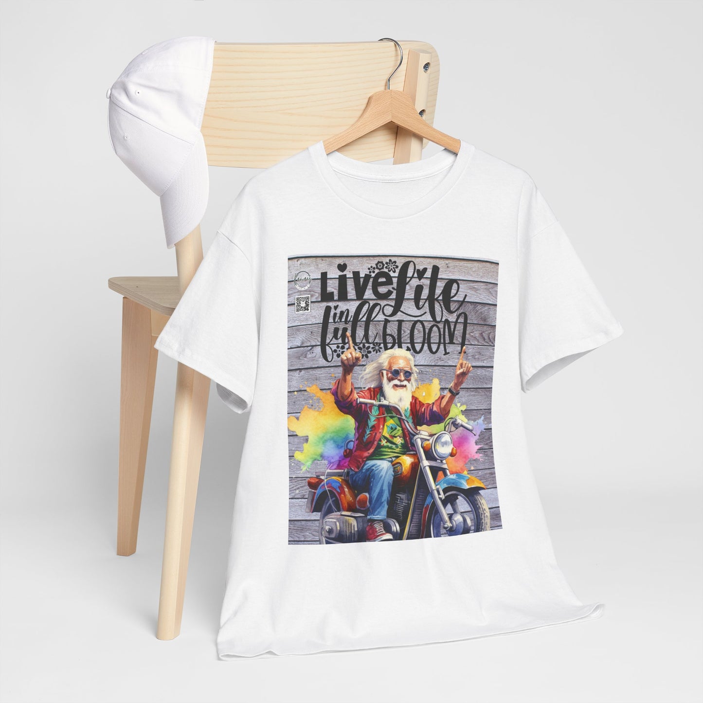 Unisex Heavy Cotton Tee - Full Bloom