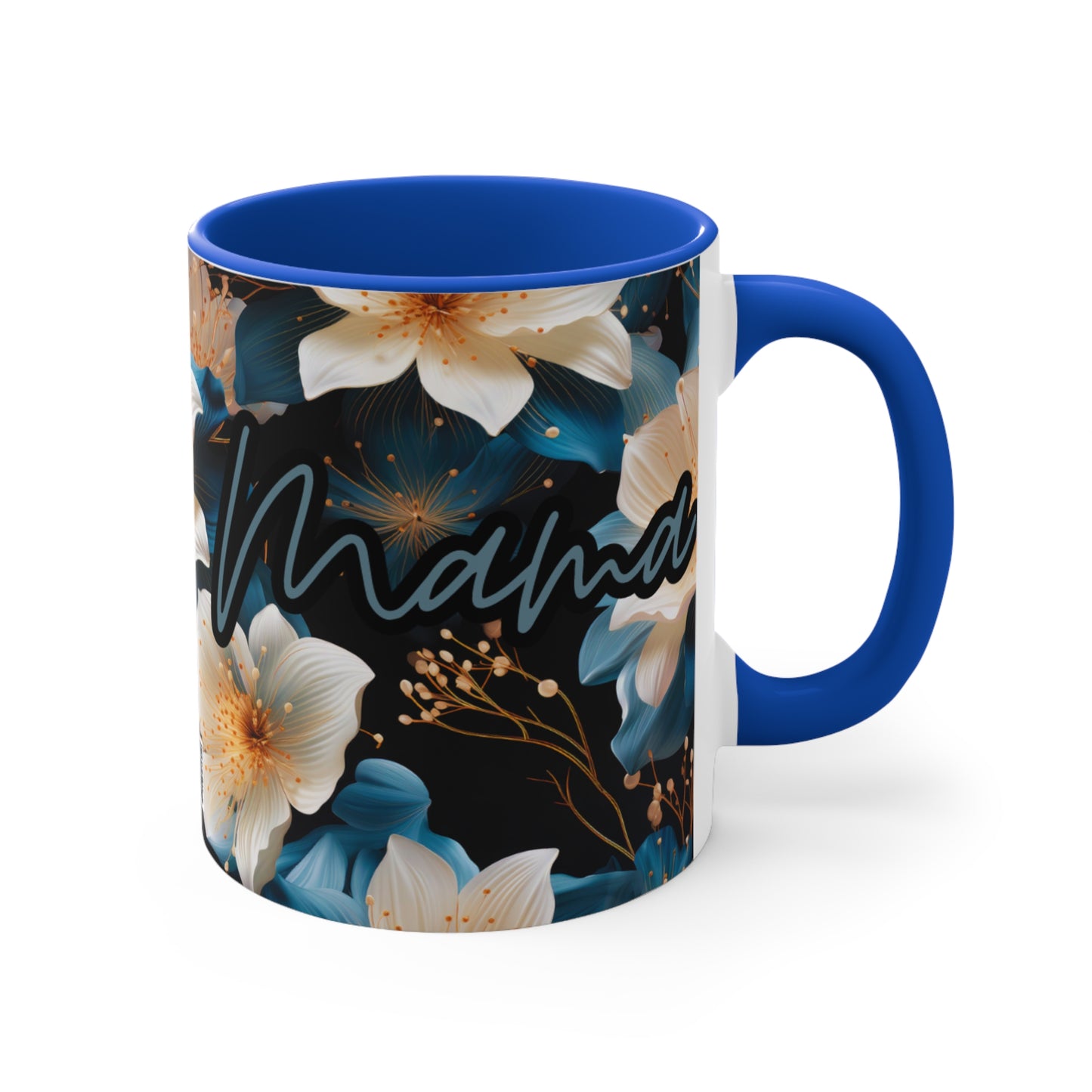Colorful Accent Mugs, 11oz - Mama