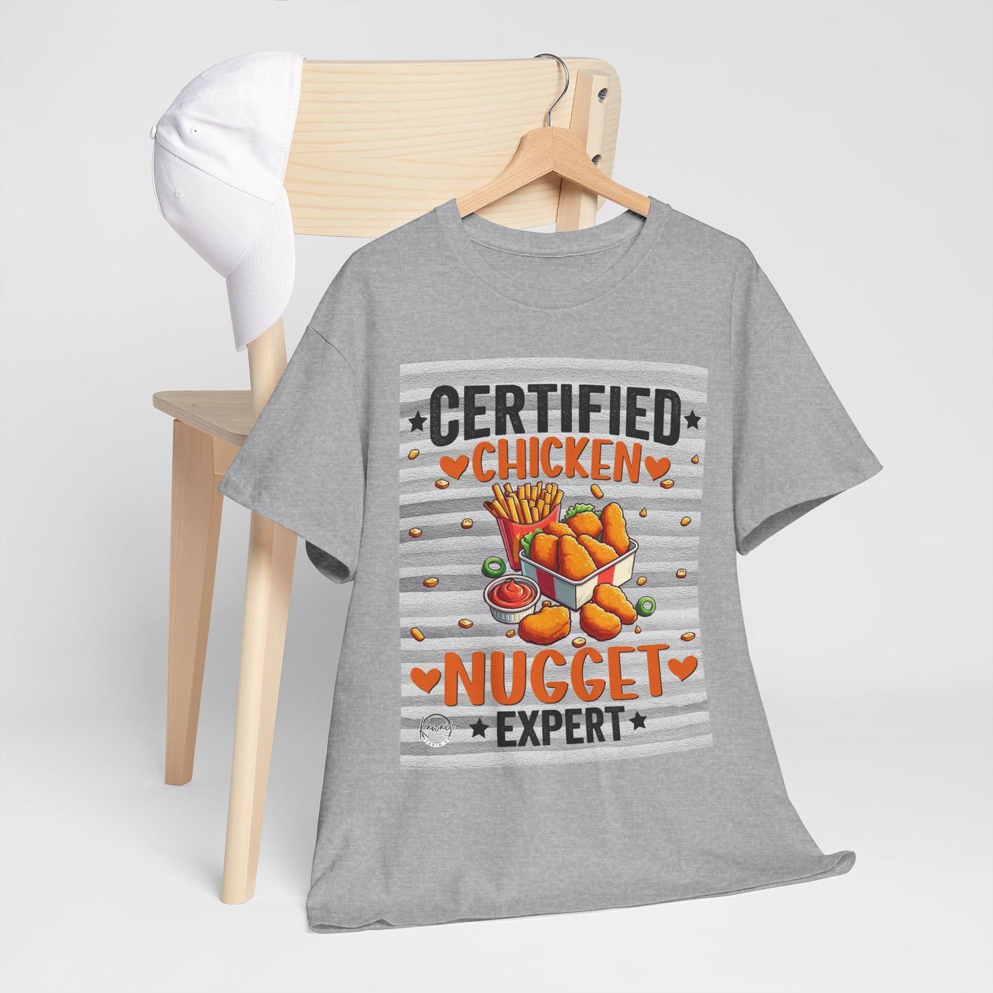 Unisex Heavy Cotton Tee - Chicken Nugget