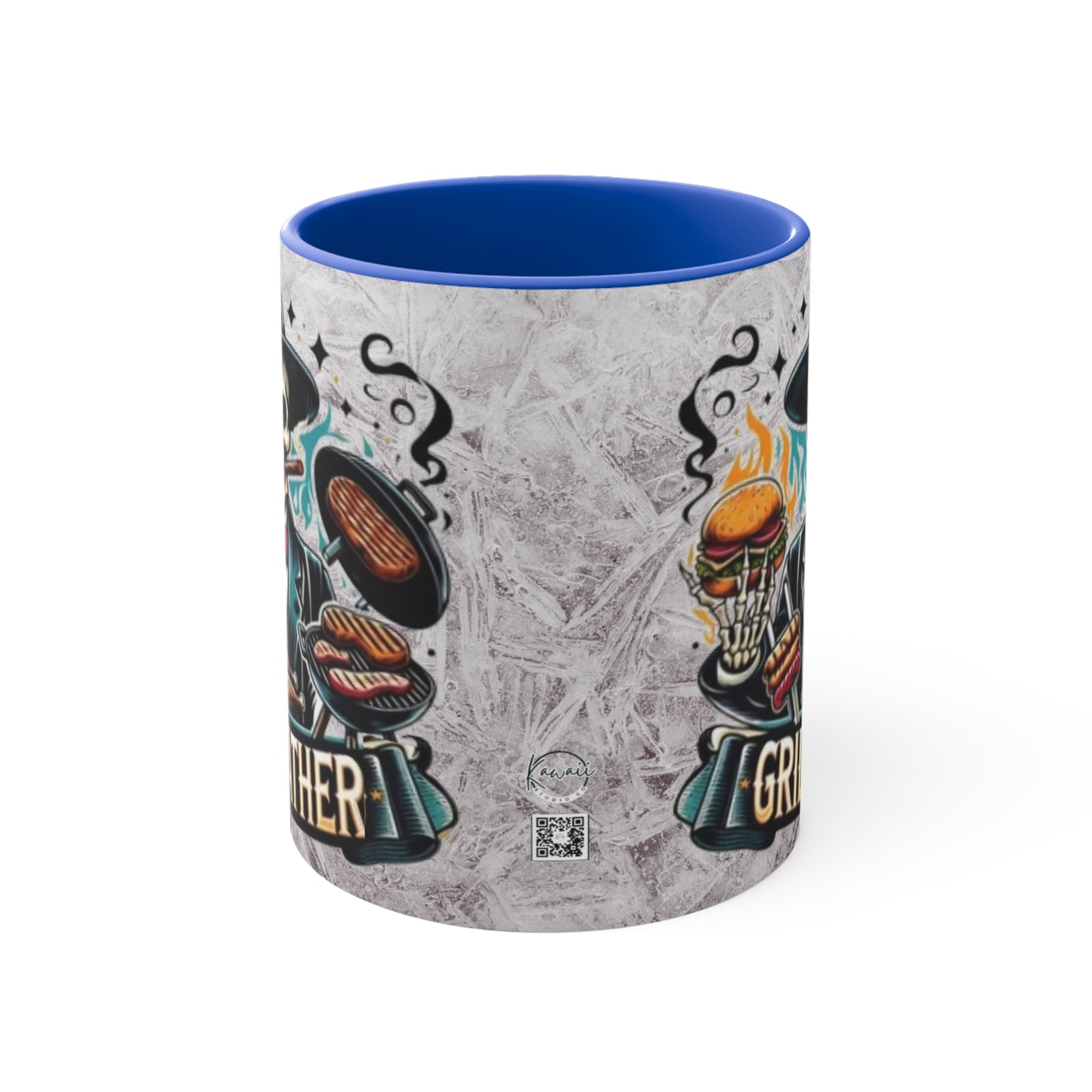 Colorful Accent Mugs, 11oz - Grillfather